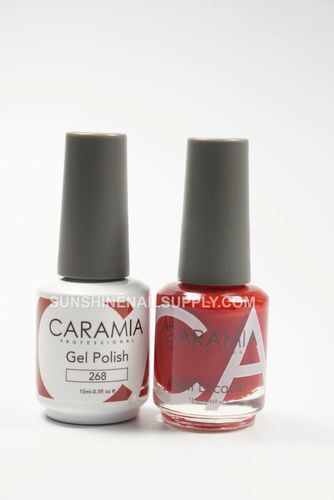 Caramia UV/LED Soak Off Gel Polish #268 - Classic Red Shade