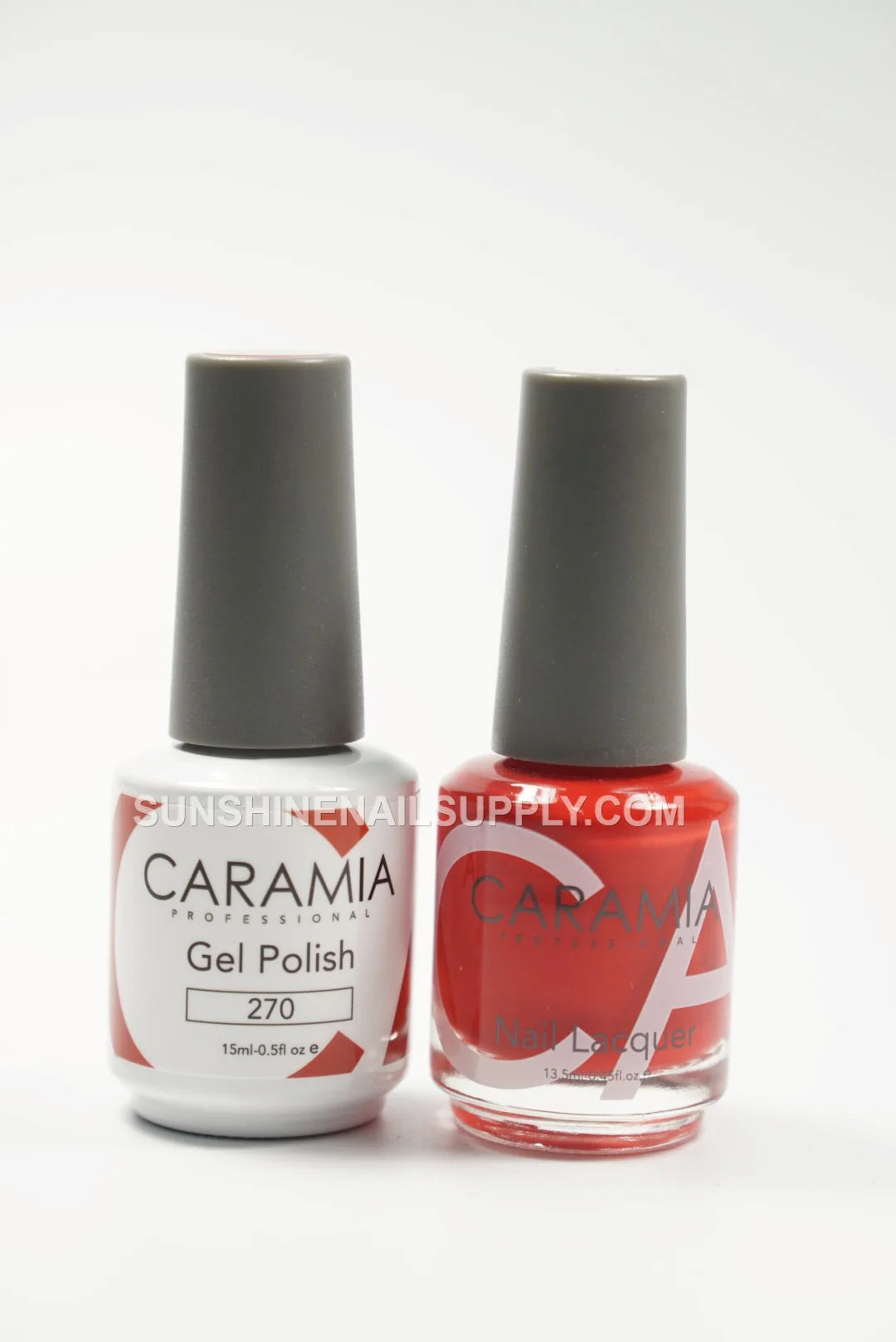 Caramia UV/LED Soak Off Gel Polish #270 - Vibrant Red