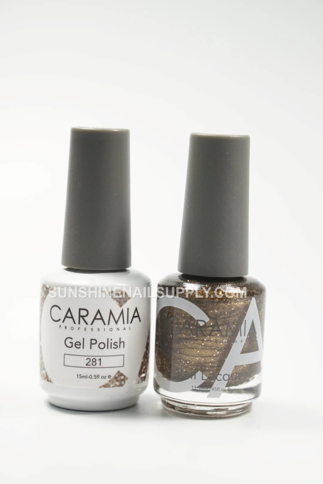 Caramia UV/LED Soak Off Gel Polish #281 - Shimmering Gold