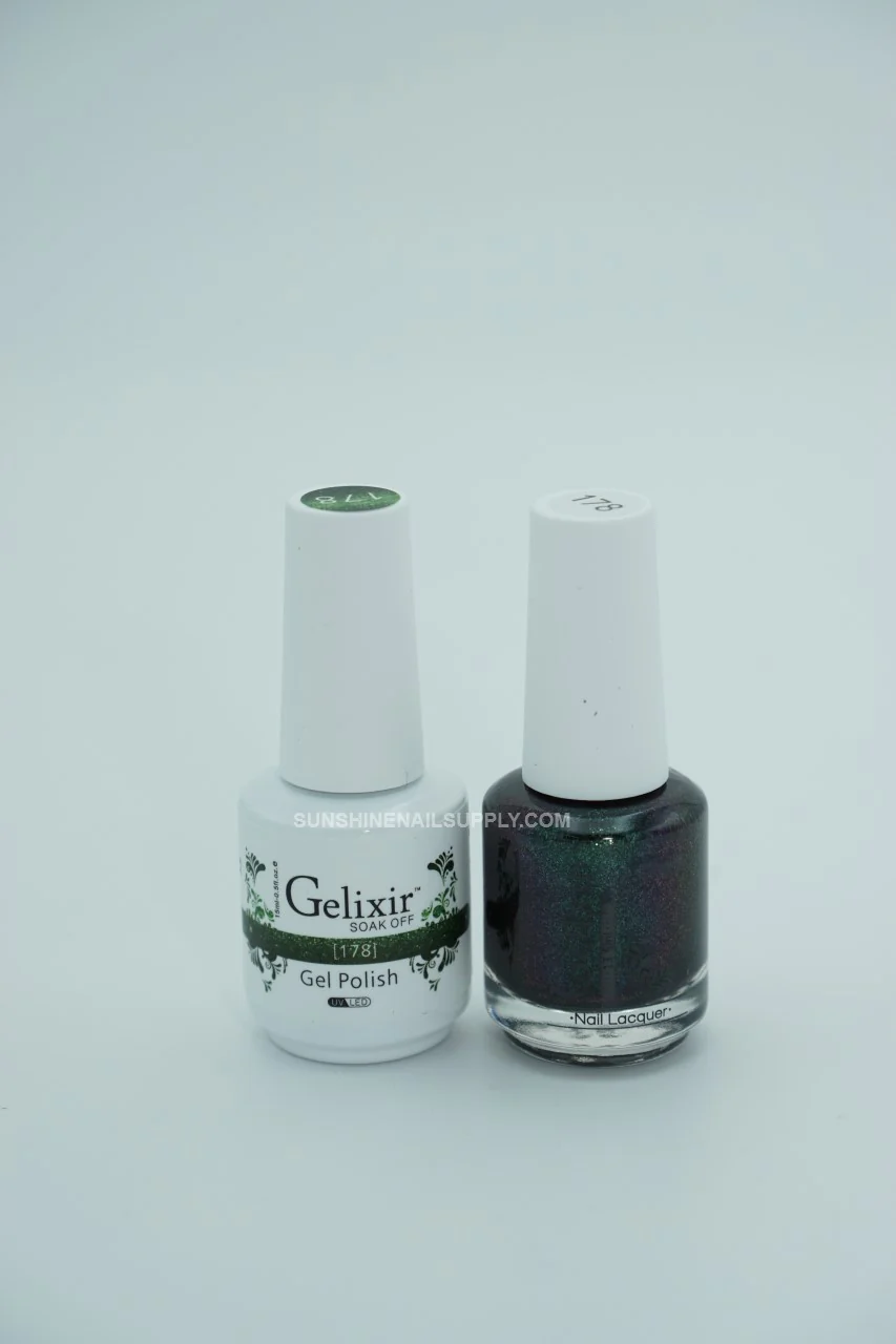 Gelixir UV/LED Soak Off #178 Gel & Polish 3in1 - 15ml & 13.5ml