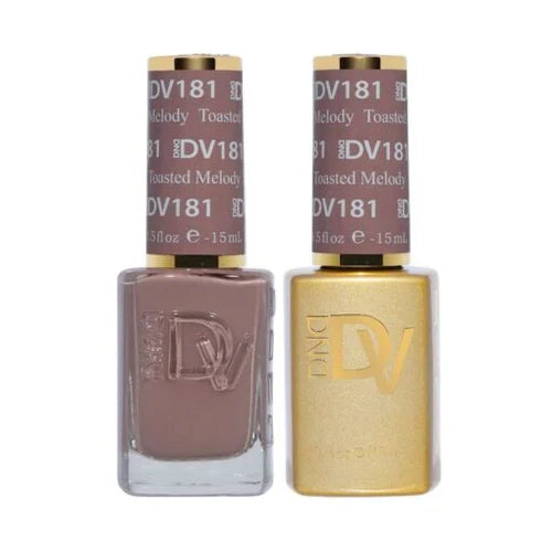 DND Diva Gel UV/LED Toasted Melody Soak Off Gel Polish #181