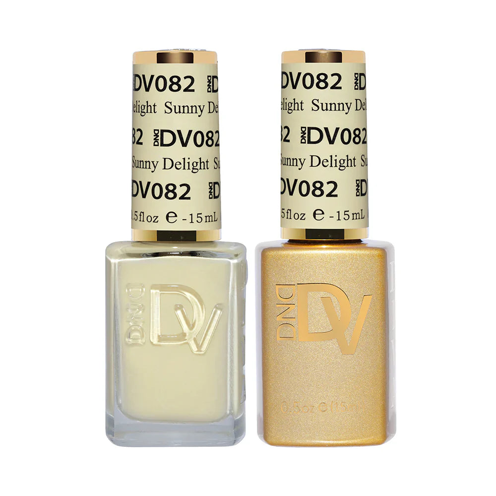 DND Diva #082 Sunny Delight Gel & Lacquer Set - UV/LED
