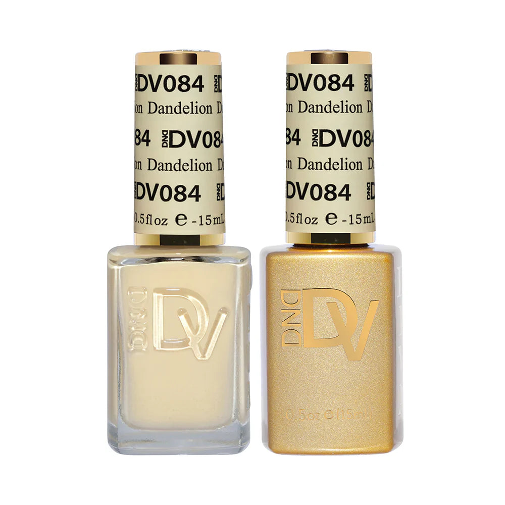 DND Diva #084 Dandelion Gel & Lacquer Set - UV/LED