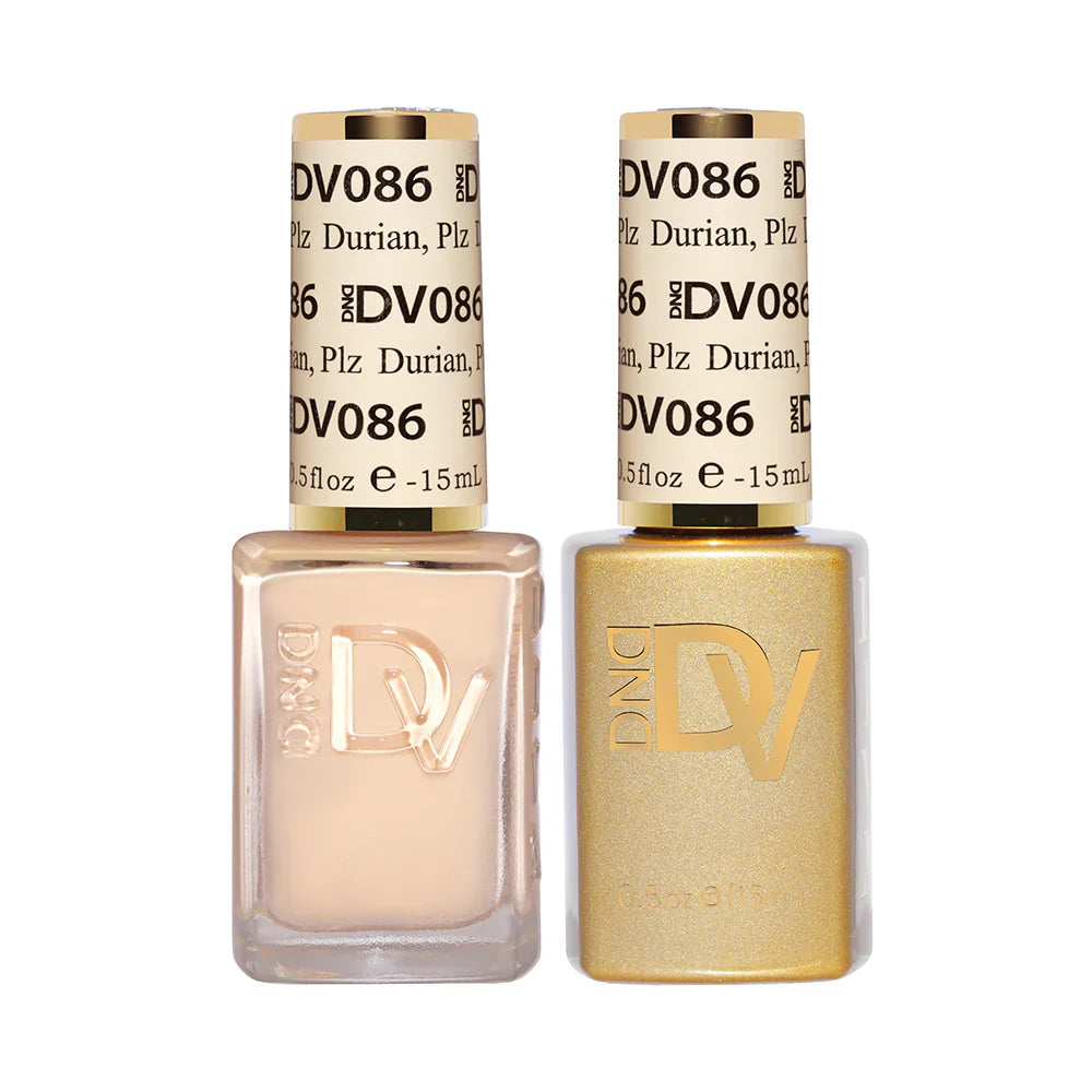 DND Diva #086 Plz Durian Gel & Lacquer Set - UV/LED