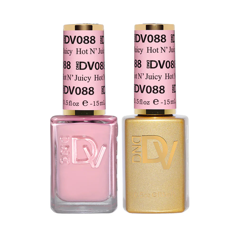 DND Diva #088 Hot N' Juicy Gel & Lacquer Set - UV/LED