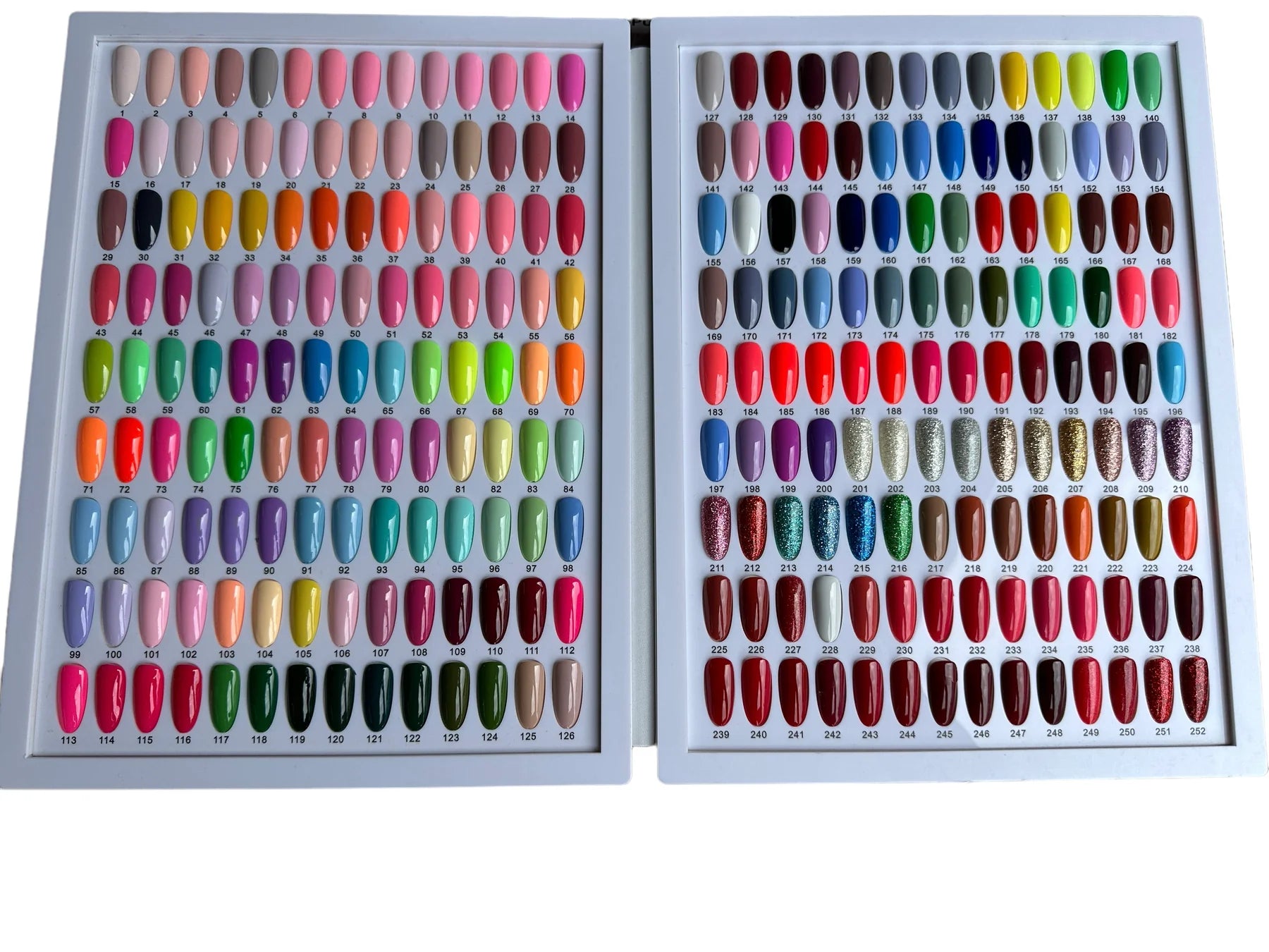 KAT Beauty UV/LED Soak Off Gel Polish Set #000 (252 Colors)