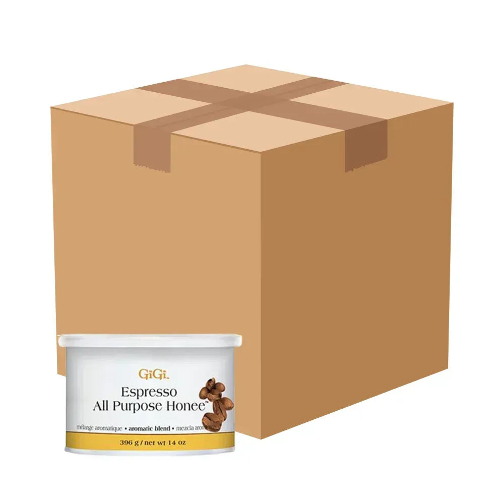 GiGi Espresso All Purpose Honee Wax - 14oz Aromatic Blend
