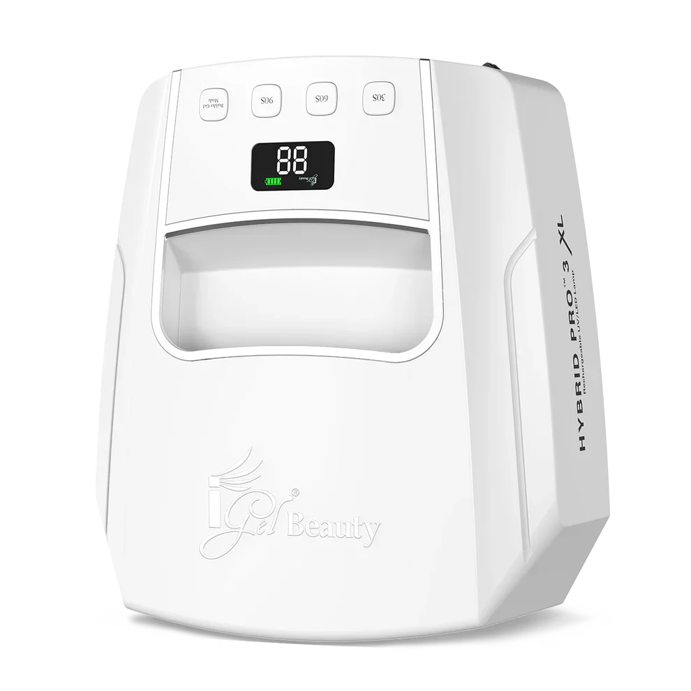 igel hybrid pro 3.0 XL wireless rechargeable uv/led lamp