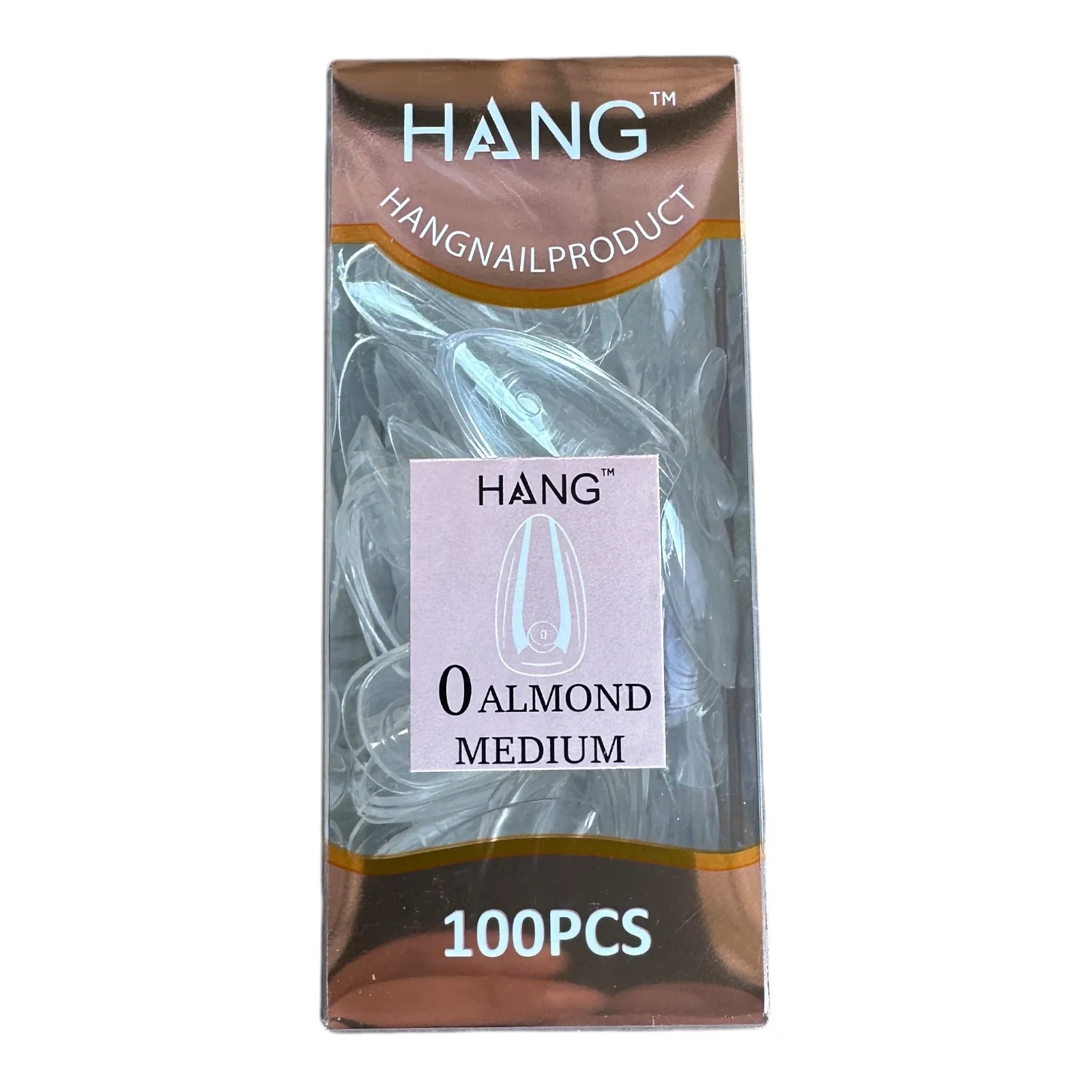 Hang Soft Gel Ex Nail Tip – Almond Refill, Flex Fit & Durable