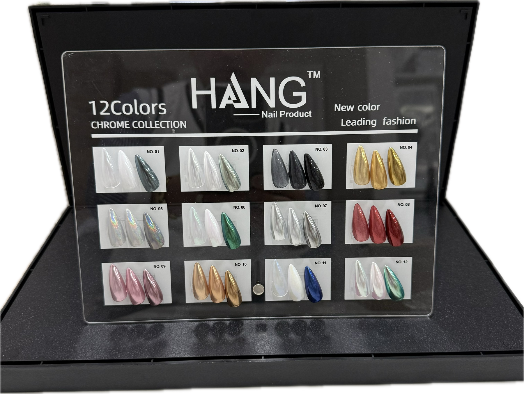 Hang 12 Colors Chrome Powder Set #1–#12