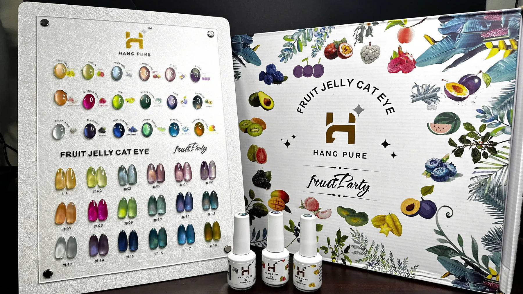 Hang Fruit Jelly Cat Eye 18 Colors