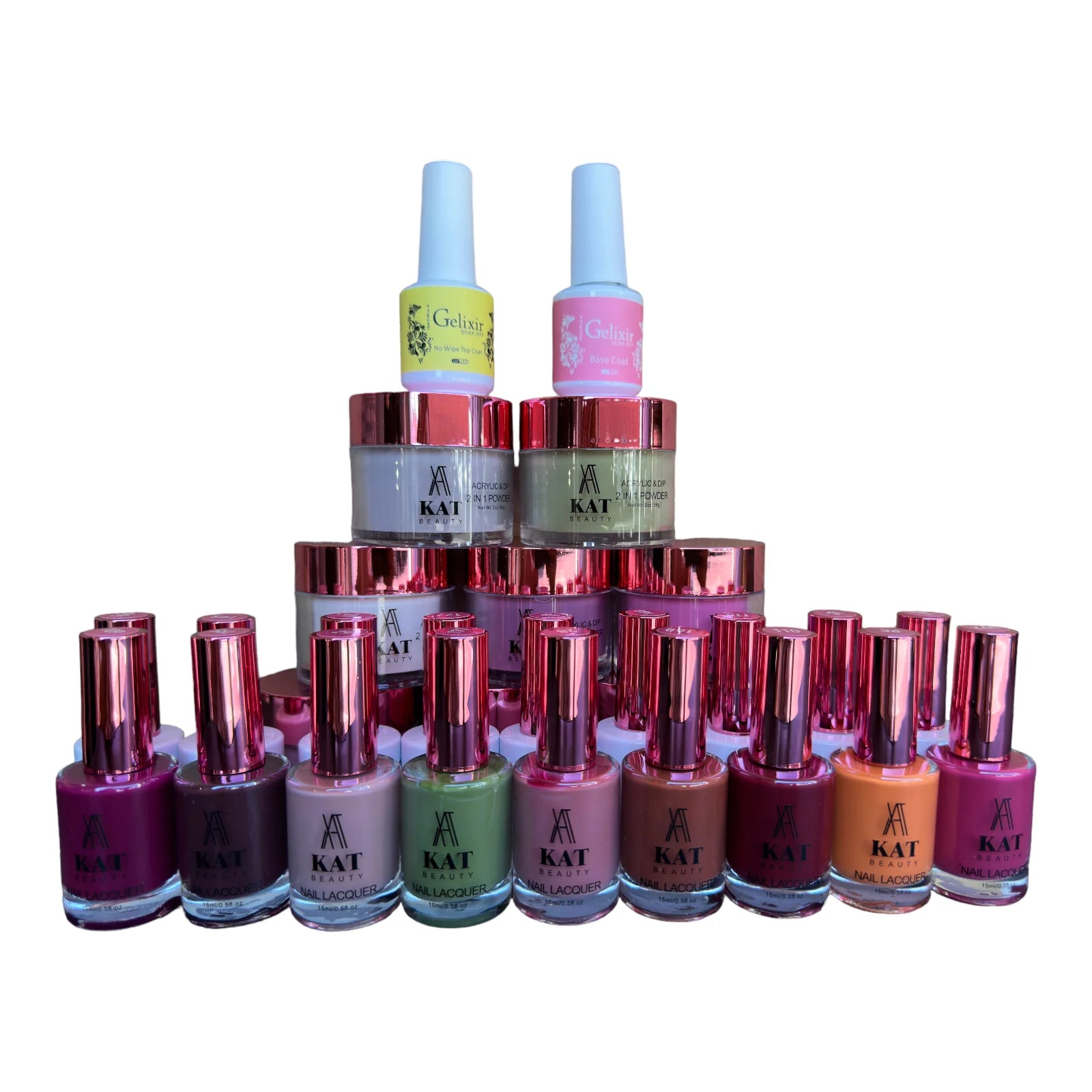 KAT Beauty 3in1 - Fall Collection 201 - Nail Lacquer Set