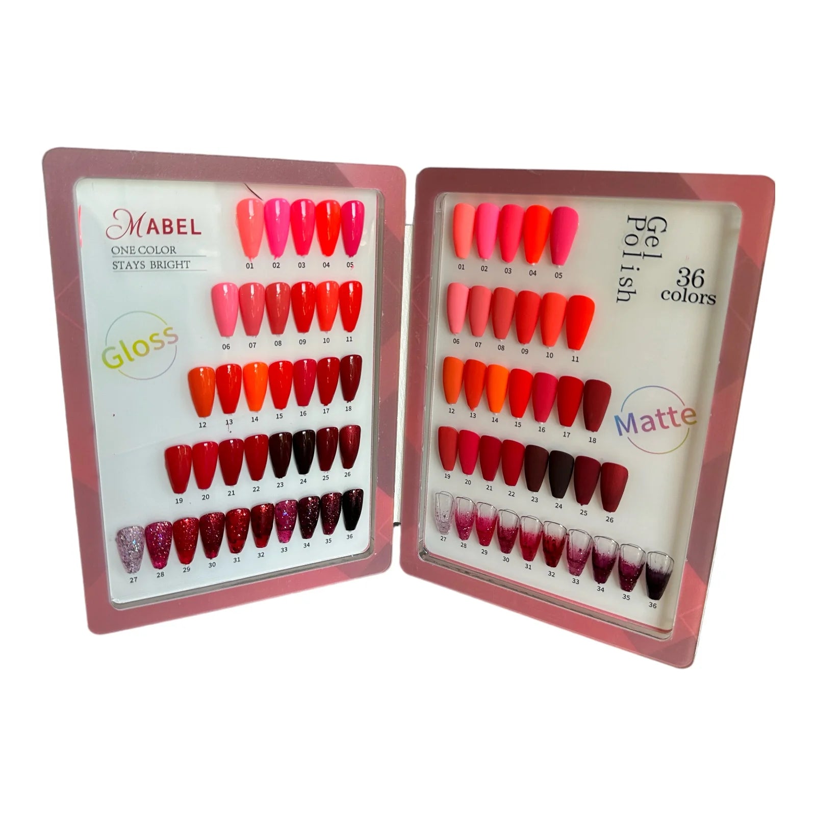 Mabel Gel 36 Colors - Winter Collection Gel Polish Set