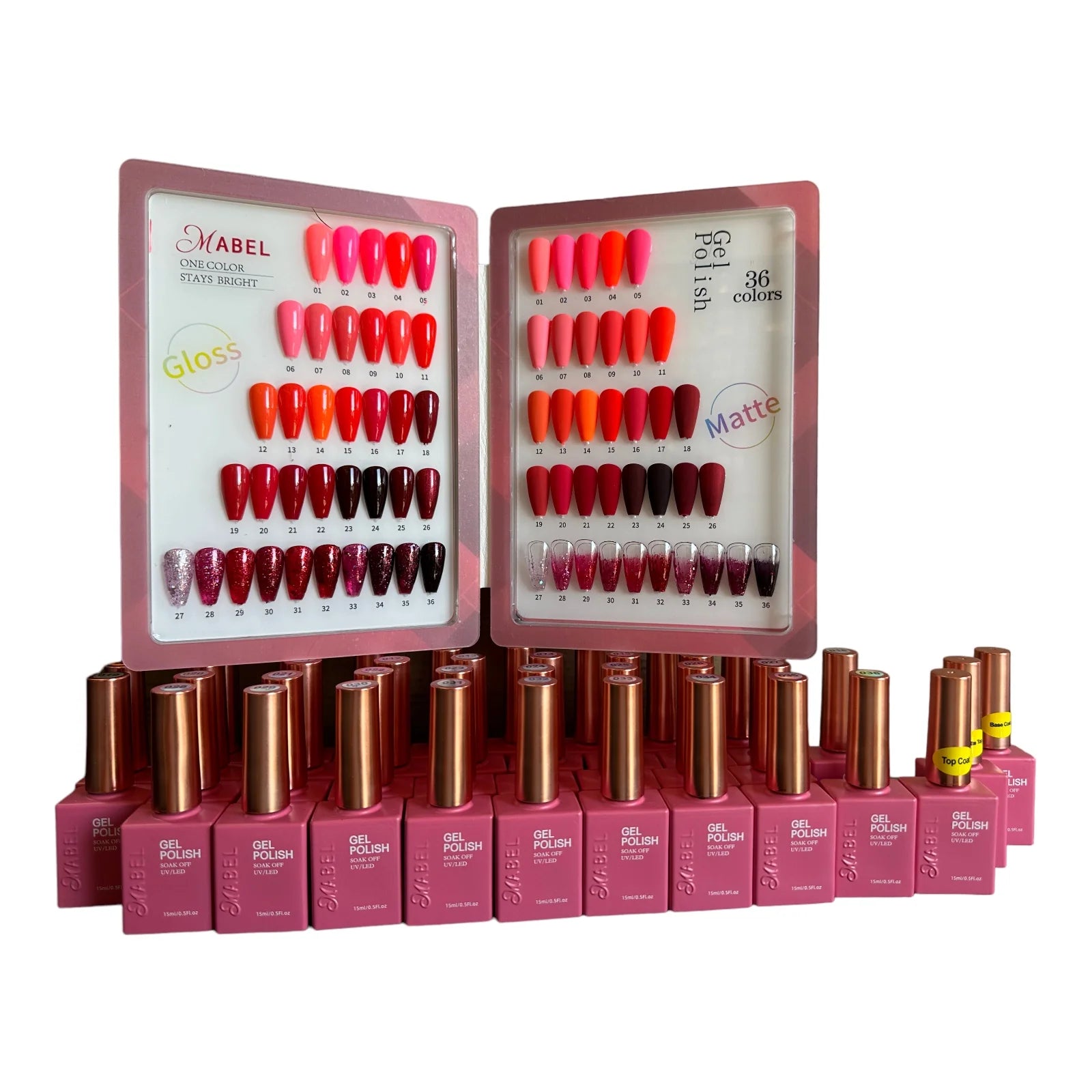 Mabel Gel 36 Colors - Winter Collection Gel Polish Set