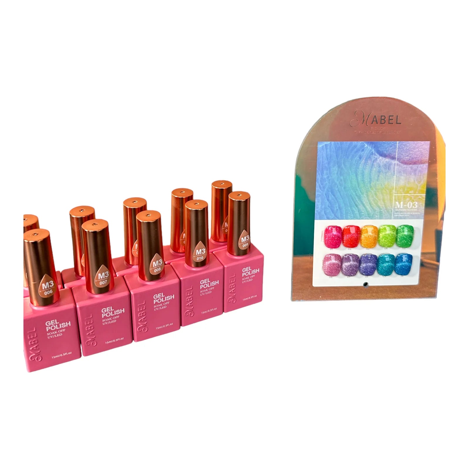 Mabel Cat Eye Gel 10 Colors - M03 Soak Off Gel Polish