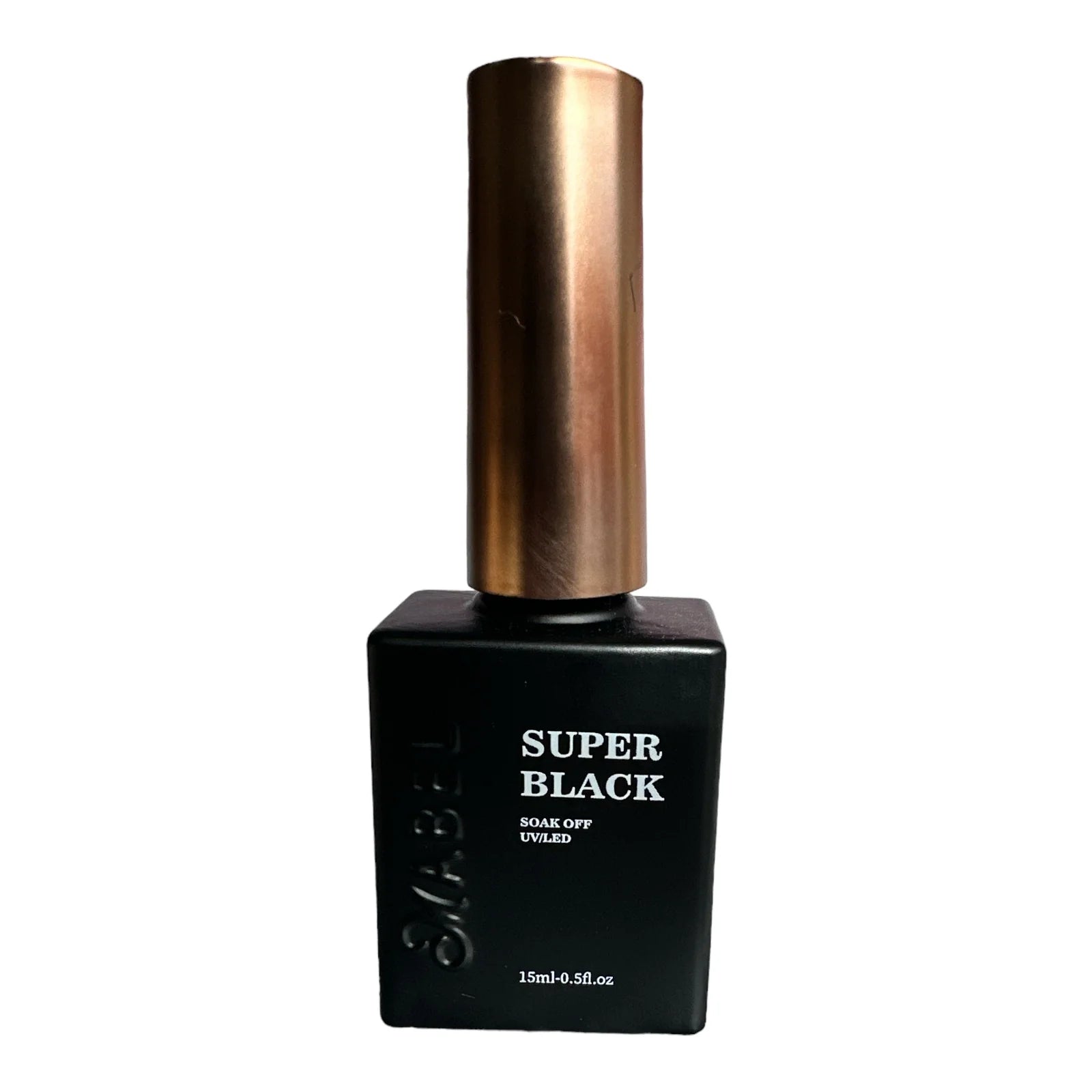 Mabel Super Black Gel Polish UV/LED Soak Off - 15ml