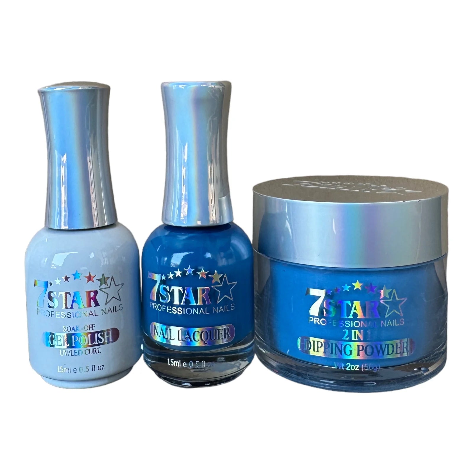 #20 - 7 Star UV/LED Soak Off Gel Polish 3-in-1 Set, Gel, Lacquer & Powder