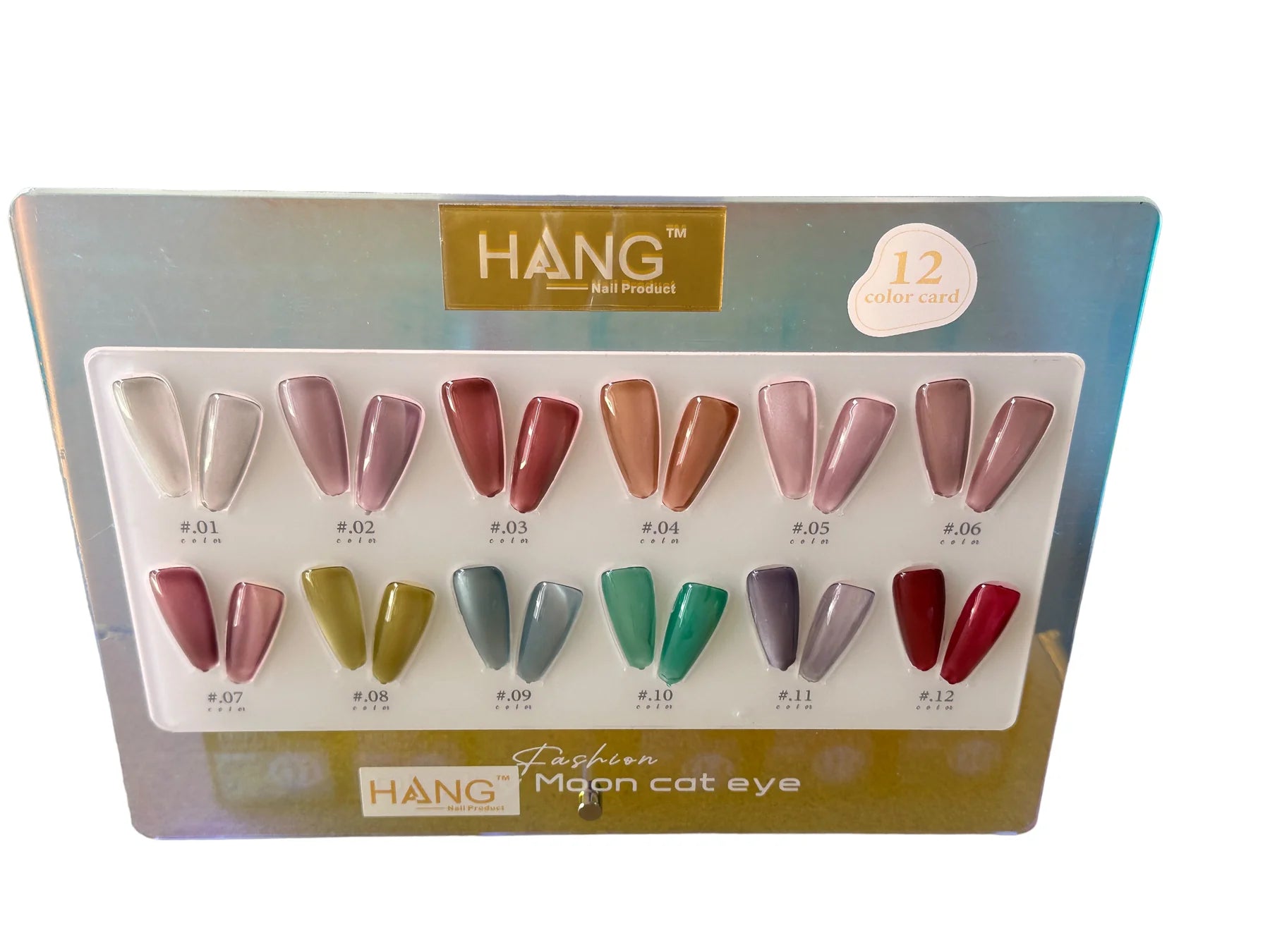 Hang Moon Cat Eye Gel Set – 12 Elegant Magnetic Colors