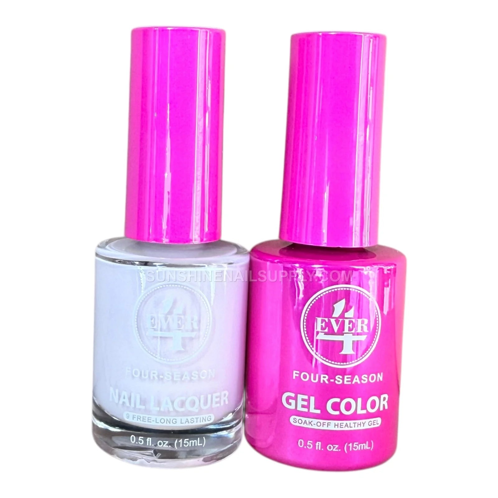 4Ever Gel UV/LED Soak Off Gel Polish Duo Set #304 - Long-Wear