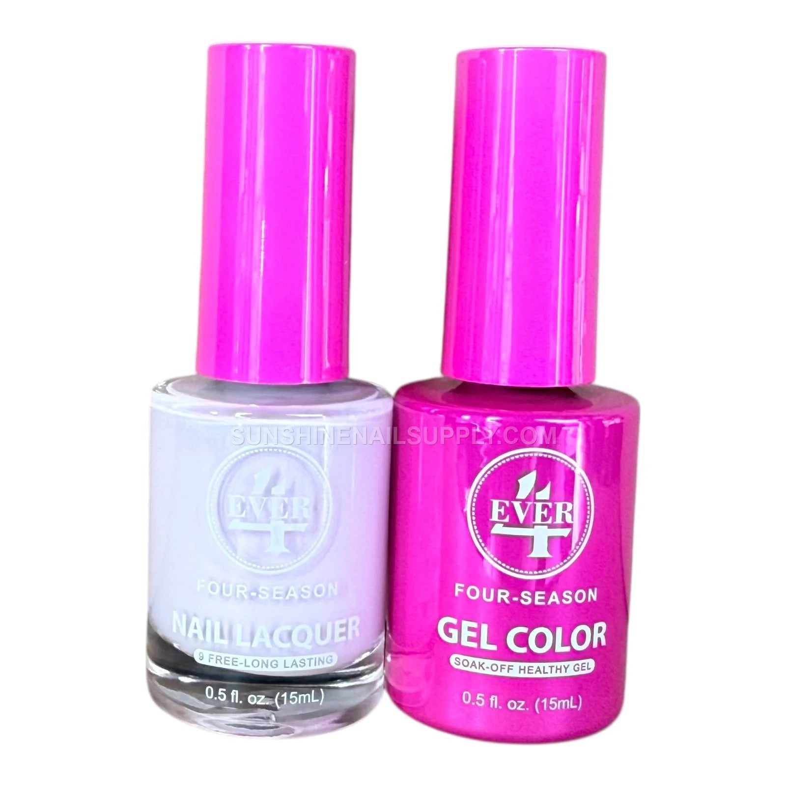 4Ever Gel UV/LED Soak Off Gel Polish Duo Set #306 - Long-Wear