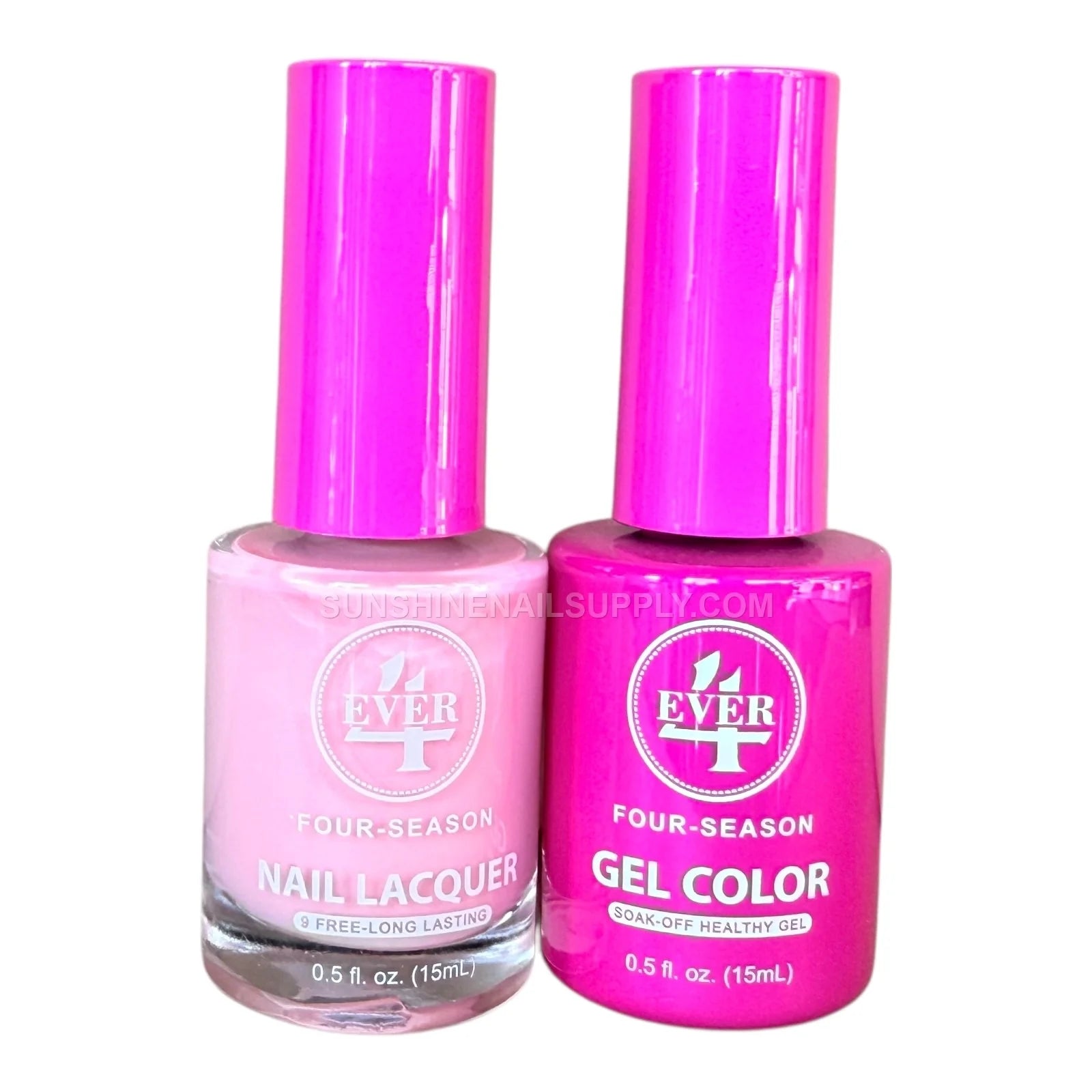 4Ever Gel UV/LED Soak Off Gel Polish Duo Set #323 - Long-Wear