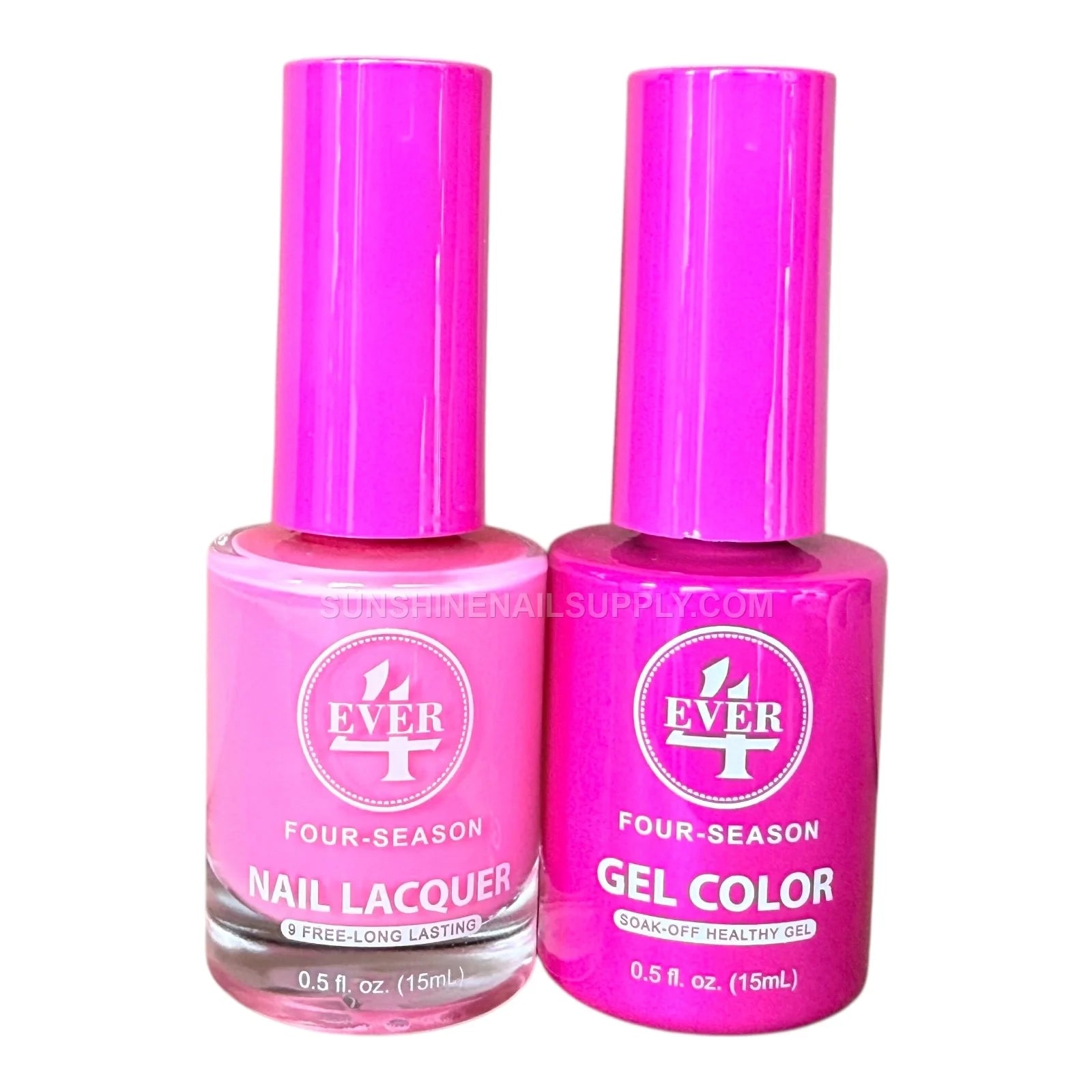 4Ever Gel Polish Duo #336 Watermelon Splash UV Nail Set