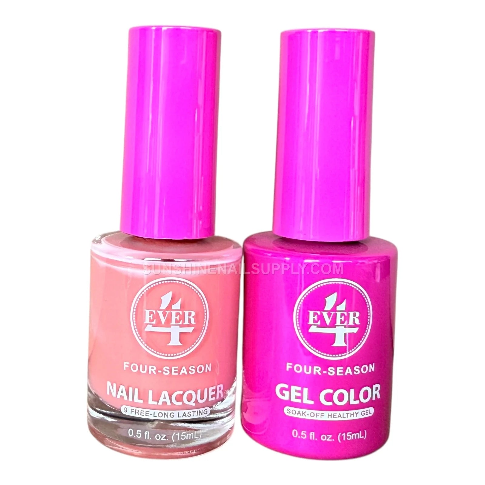 4Ever Gel Polish Duo #341 Sunkissed Sand UV Nail Set