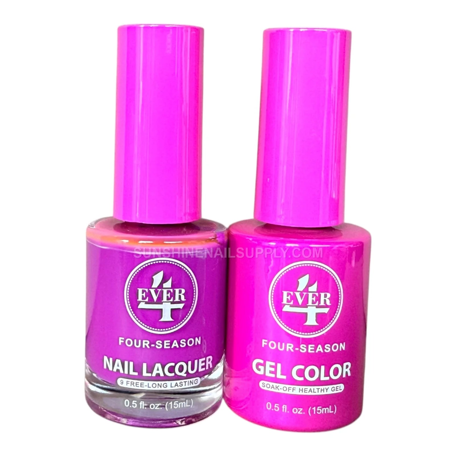 4Ever Gel Polish Duo #353 Coconut Kiss UV Nail Set