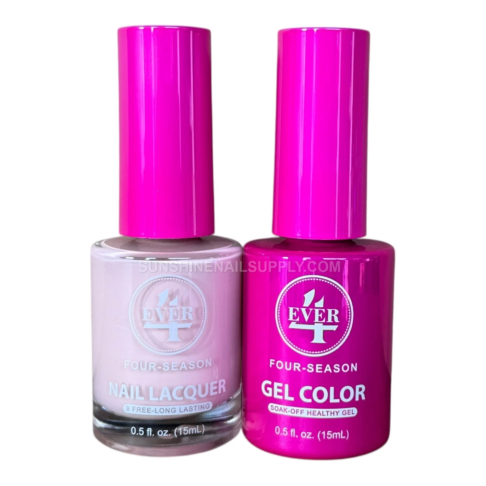 4Ever Gel Polish Duo #367 Caramel Comfort Nail Set