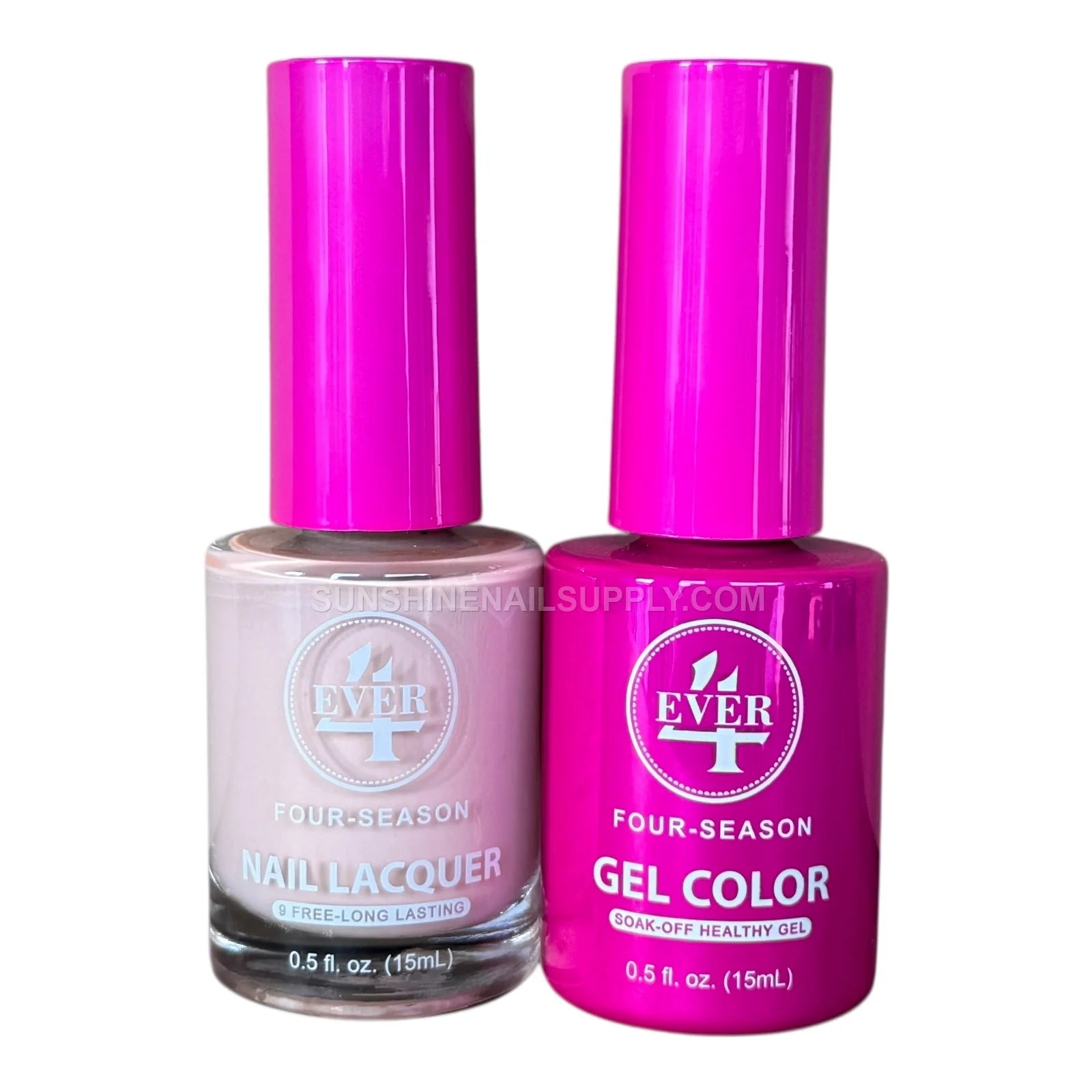 4Ever Gel Polish Duo #368 Walnut Whirl Nail Set