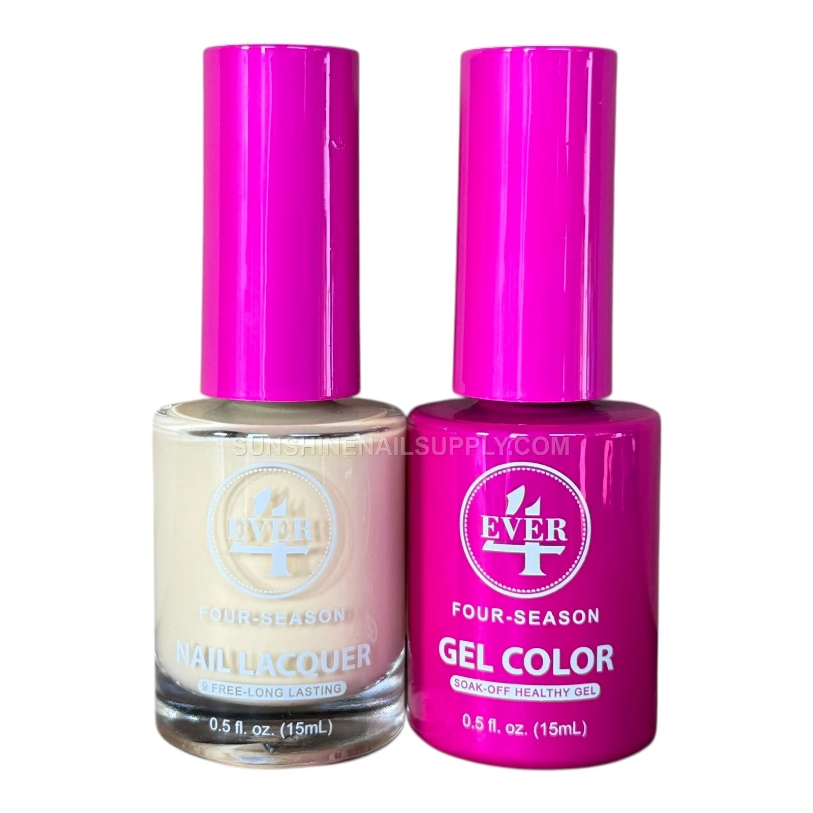 4Ever Gel Polish Duo #370 Harvest Gold Nail Set