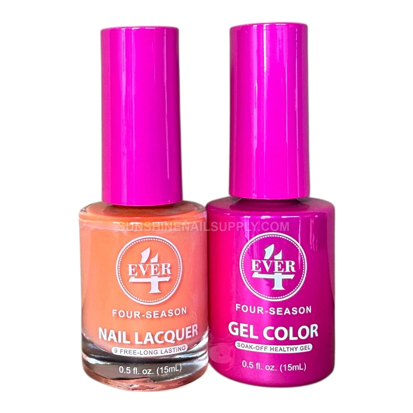 4Ever Gel Polish Duo #379 Pumpkin Pizzazz Nails