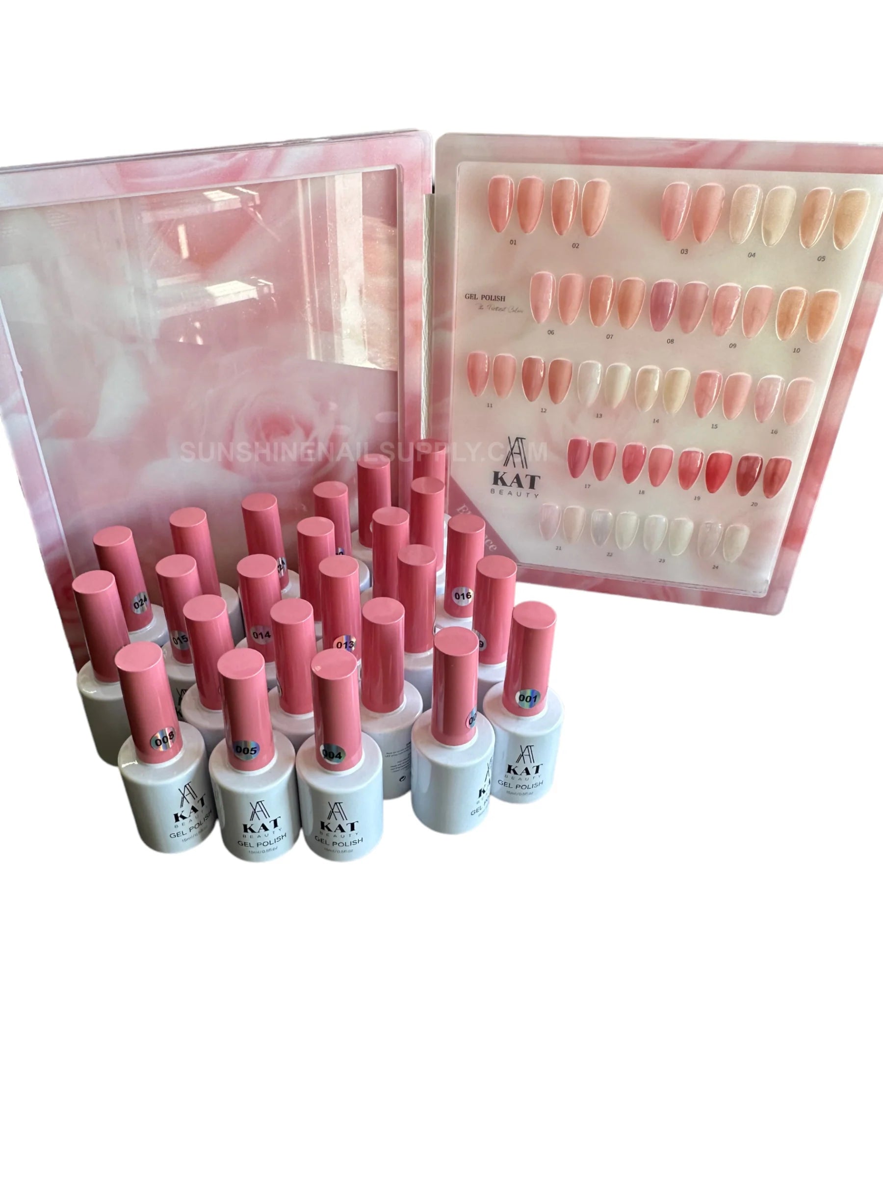 KAT Beauty Gel Polish 24 Colors Set - Complete Collection