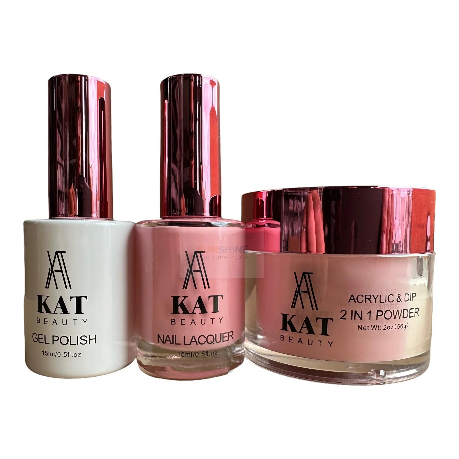 KAT Beauty UV/LED Soak Off Gel Polish 3in1 #006 (Gel, Lacquer)