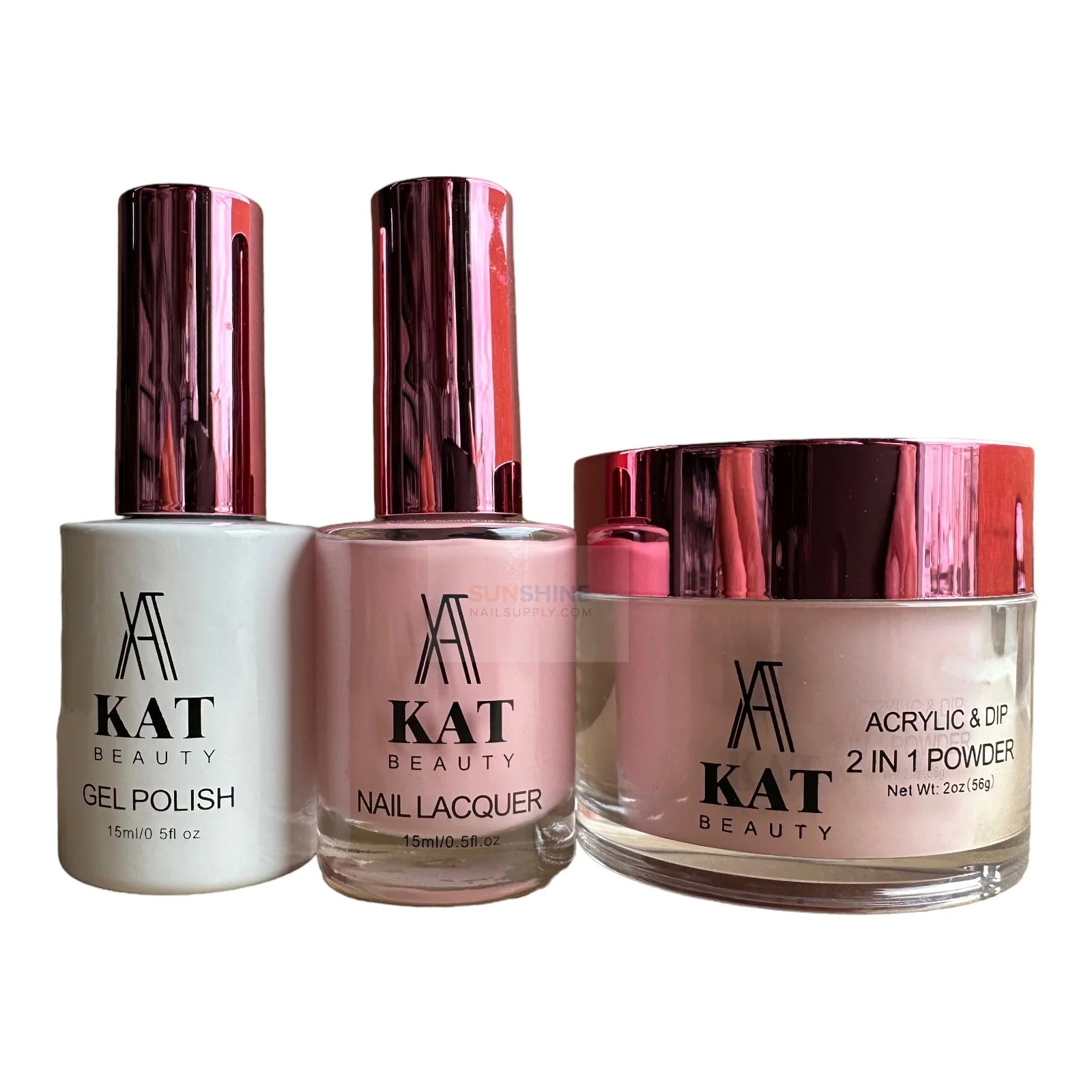 KAT Beauty UV/LED Soak Off Gel Polish 3in1 #009 (Gel, Lacquer)