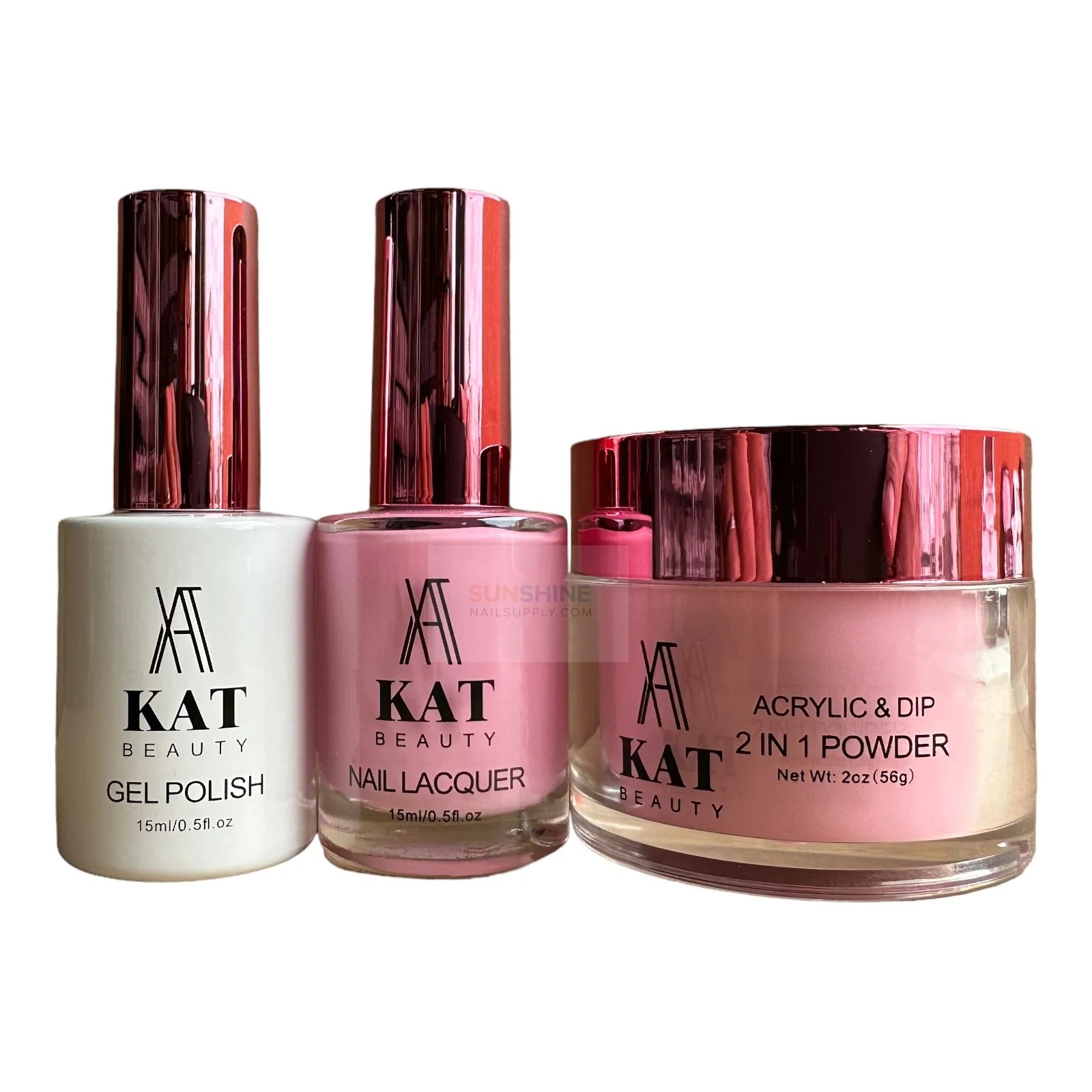 KAT Beauty UV/LED Soak Off Gel Polish 3in1 #011 (Gel, Lacquer)