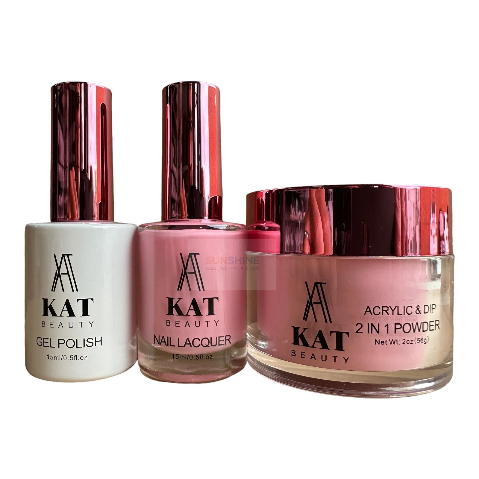 KAT Beauty UV/LED Soak Off Gel Polish 3in1 #012 (Gel, Lacquer)