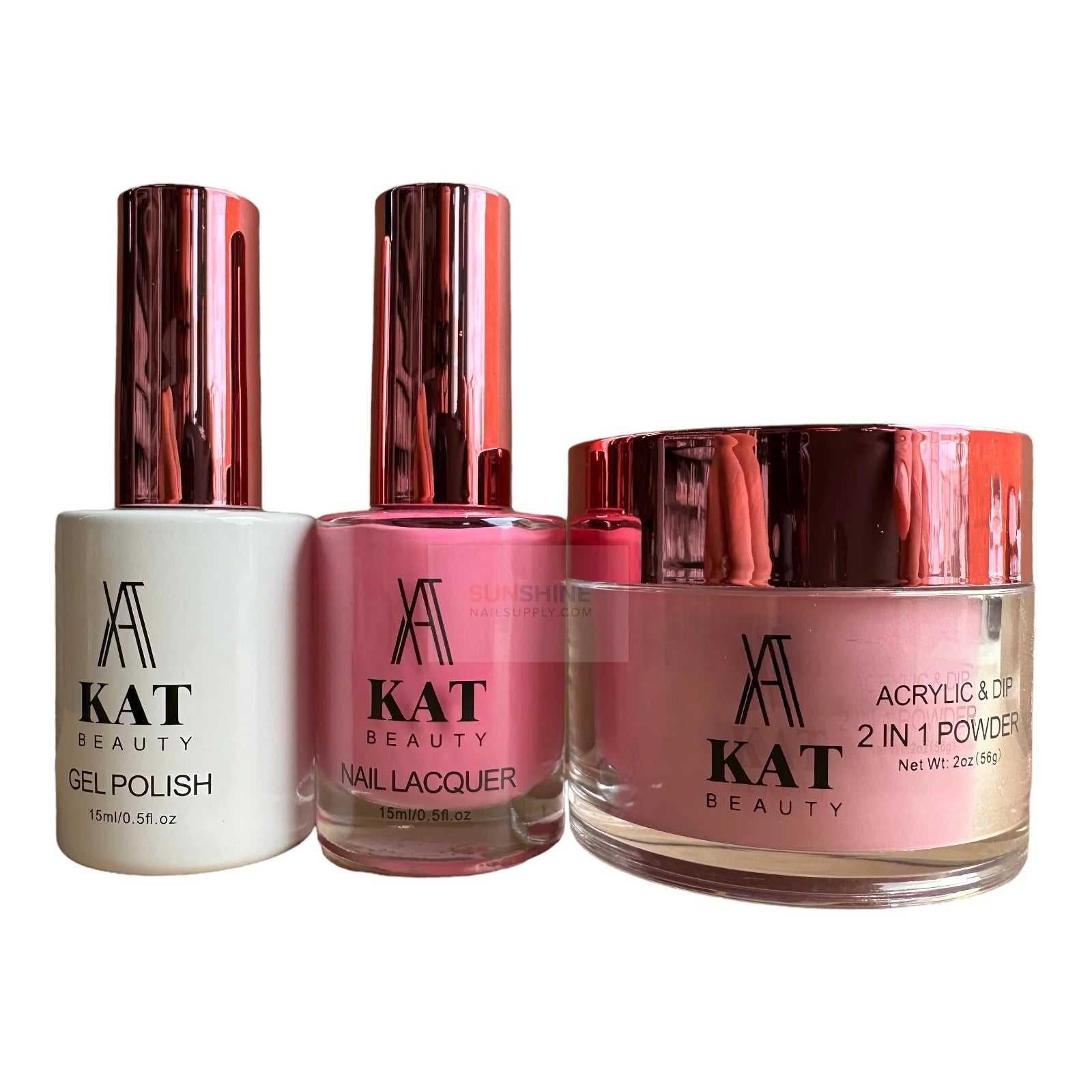 KAT Beauty UV/LED Soak Off Gel Polish 3in1 #014 (Gel, Lacquer)