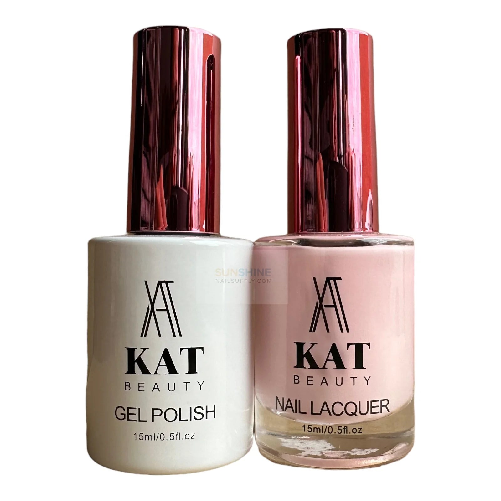 KAT UV/LED Soak Off Gel Polish 3in1 Set - Gel, Lacquer & Powder #019