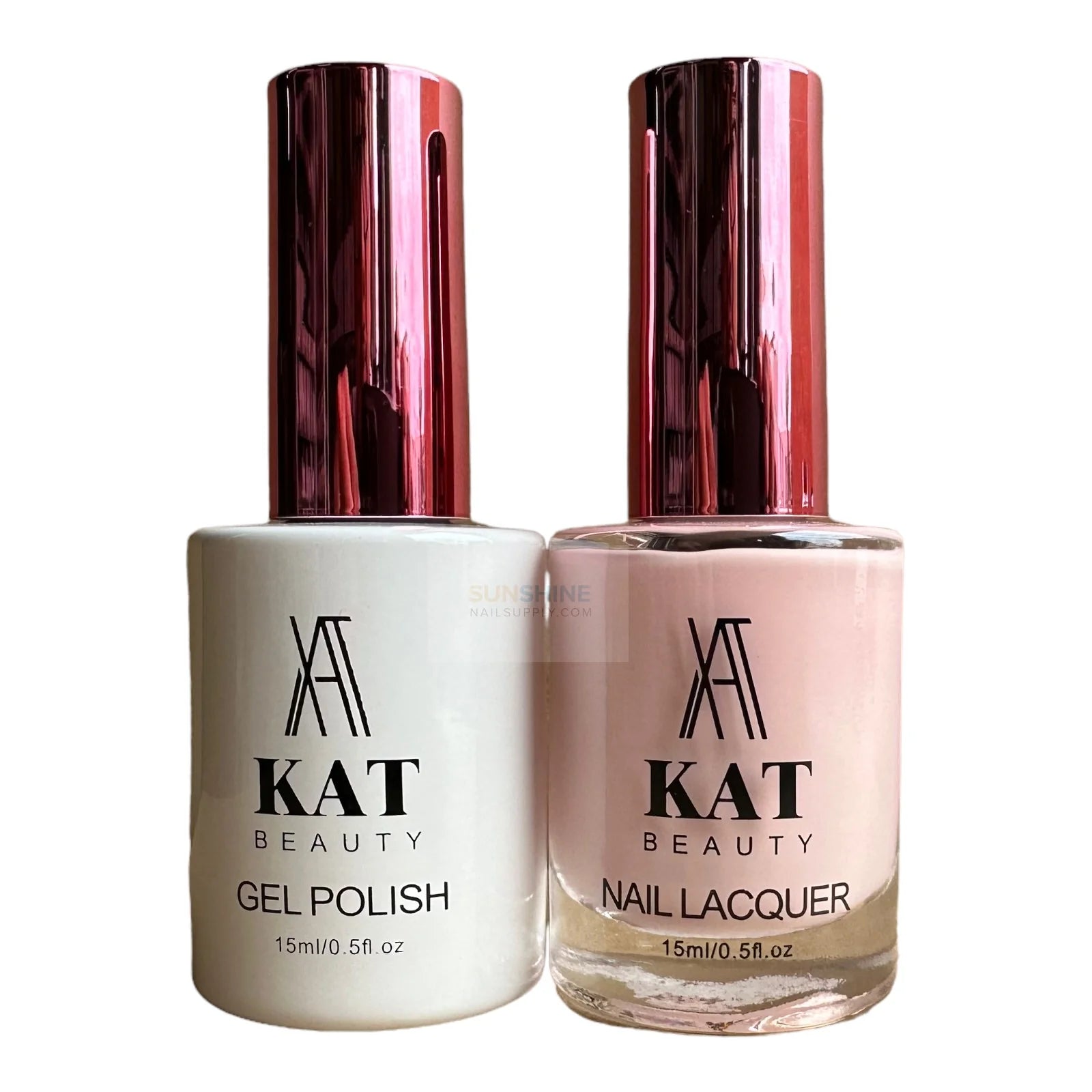 KAT Beauty Soak Off Gel Polish Gel Polish 15ml-0.5fl. oz. Nail Lacquer 13.5ml Dip / Acrylic Powder 2oz