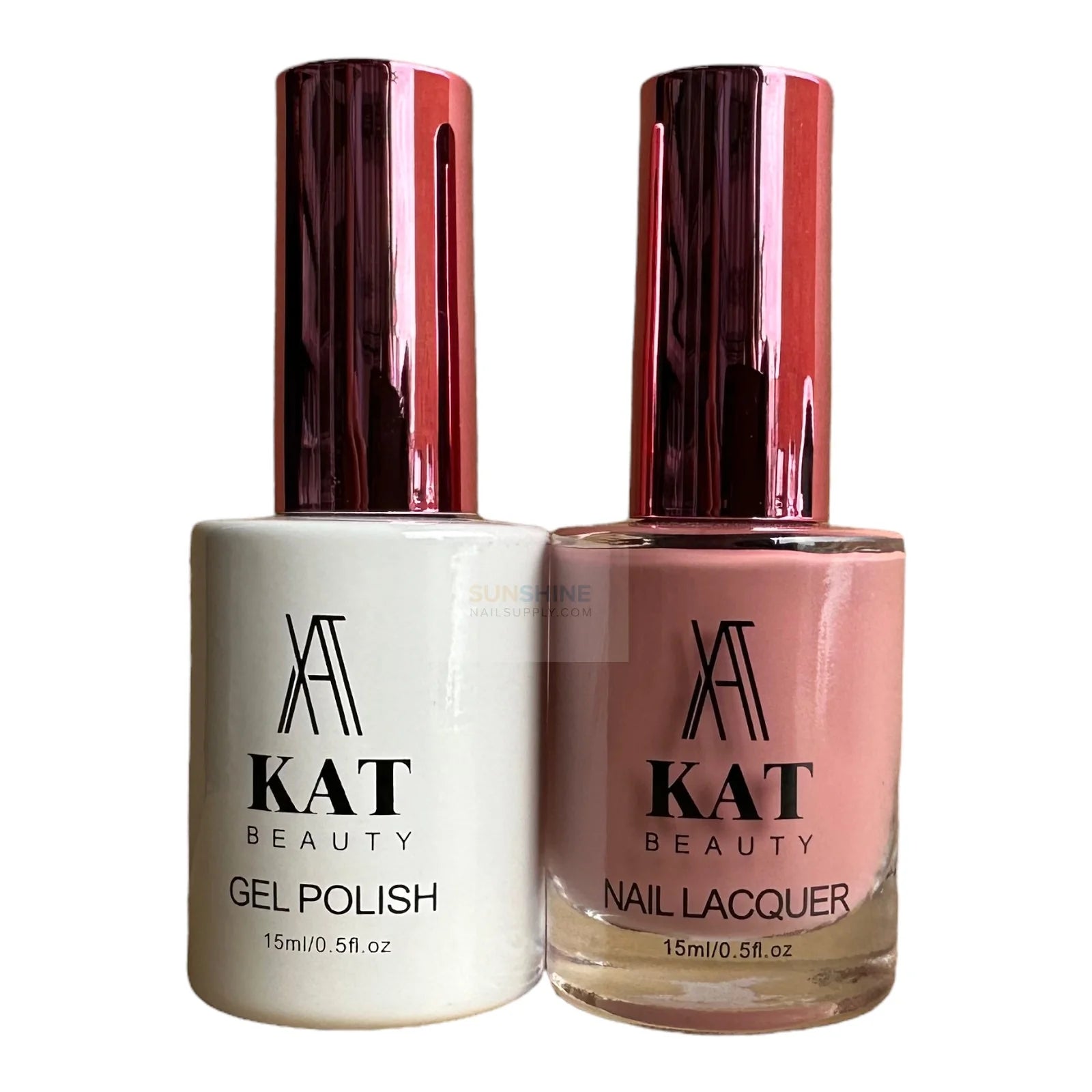 KAT UV/LED Soak Off Gel Polish 3in1 Set - Gel, Lacquer & Powder #027