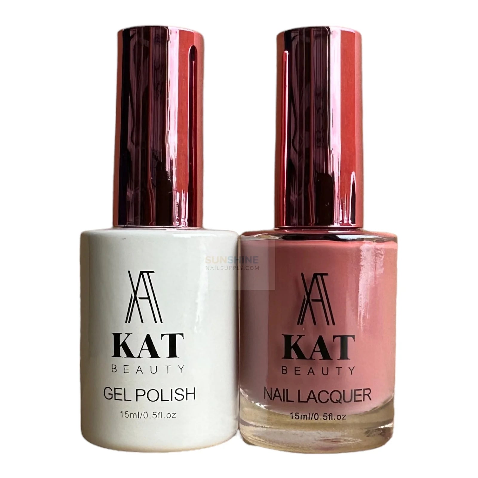 KAT UV/LED Soak Off Gel Polish 3in1 Set - Gel, Lacquer & Powder #028