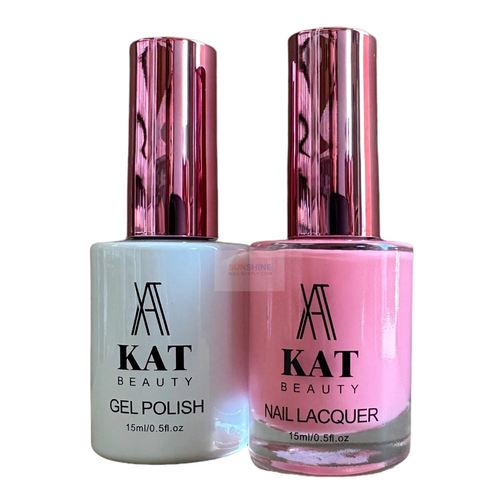 #053 KAT Beauty UV/LED Soak Off Gel Polish Set 3in1 - 15ml, 13.5ml