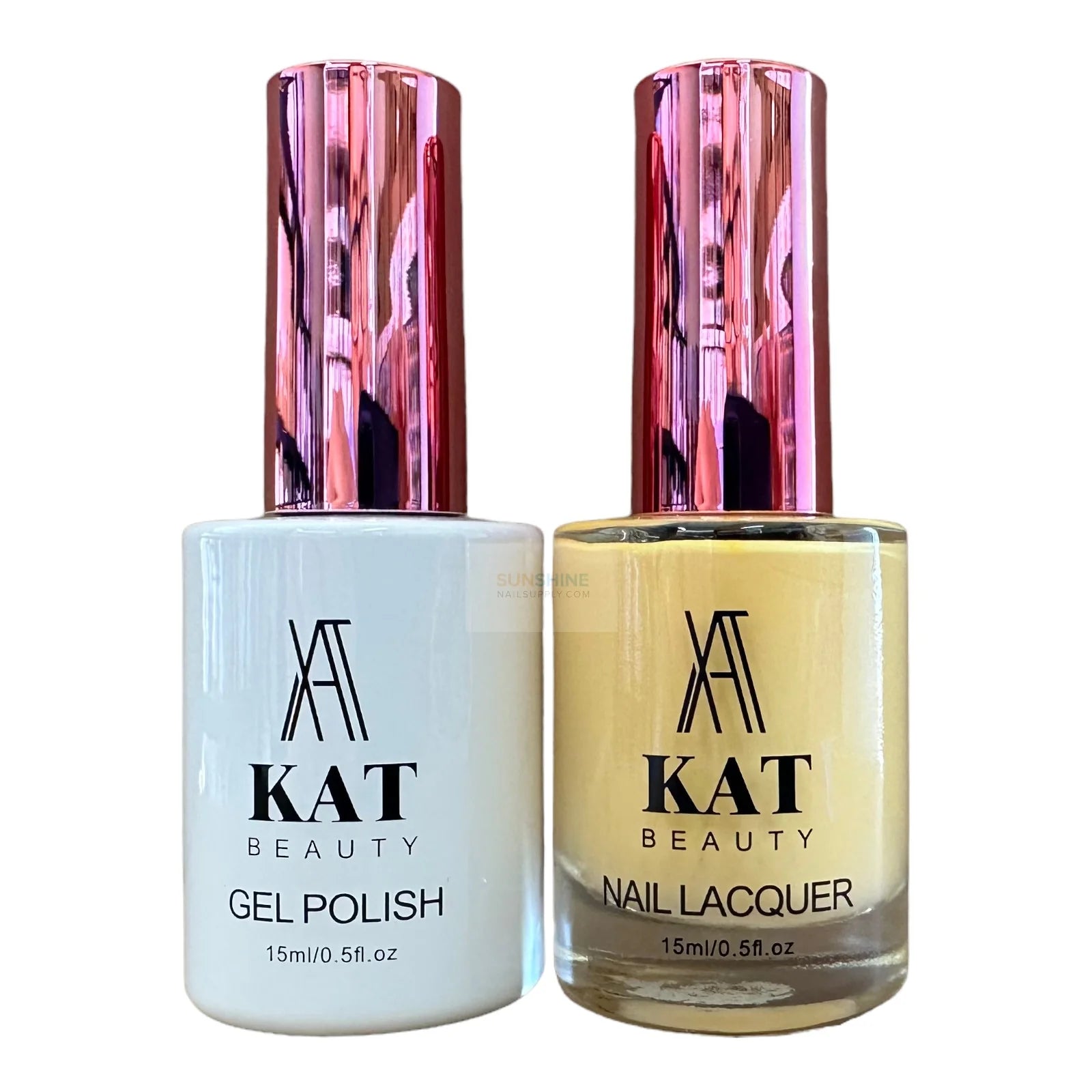 #056 KAT Beauty UV/LED Soak Off Gel Polish Set 3in1 - 15ml, 13.5ml