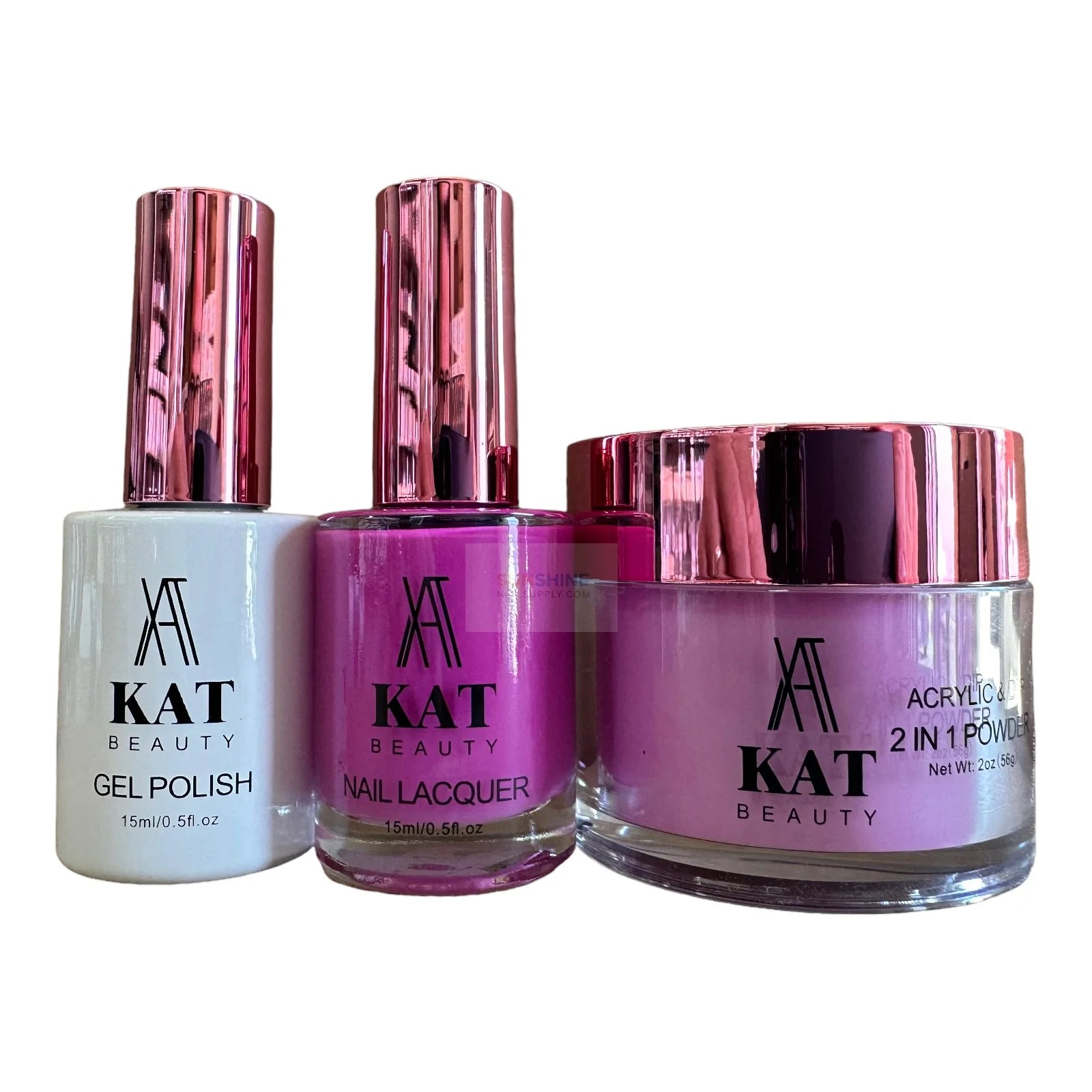 #062 - KAT Beauty UV/LED Soak Off Gel Polish 3-in-1 Set