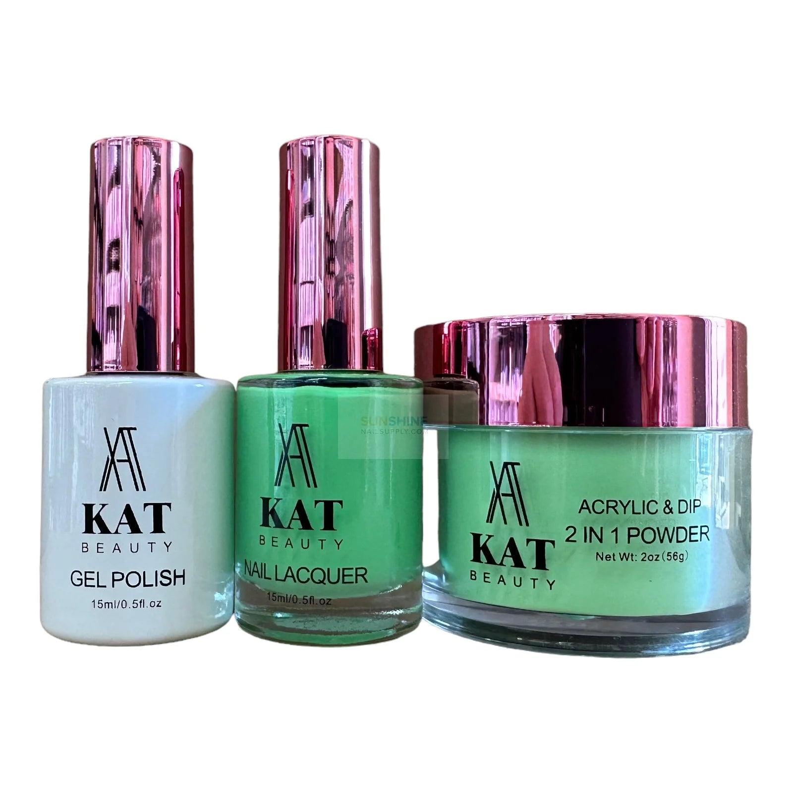 KAT Beauty UV/LED Soak Off Gel Polish 3-in-1 Set #073