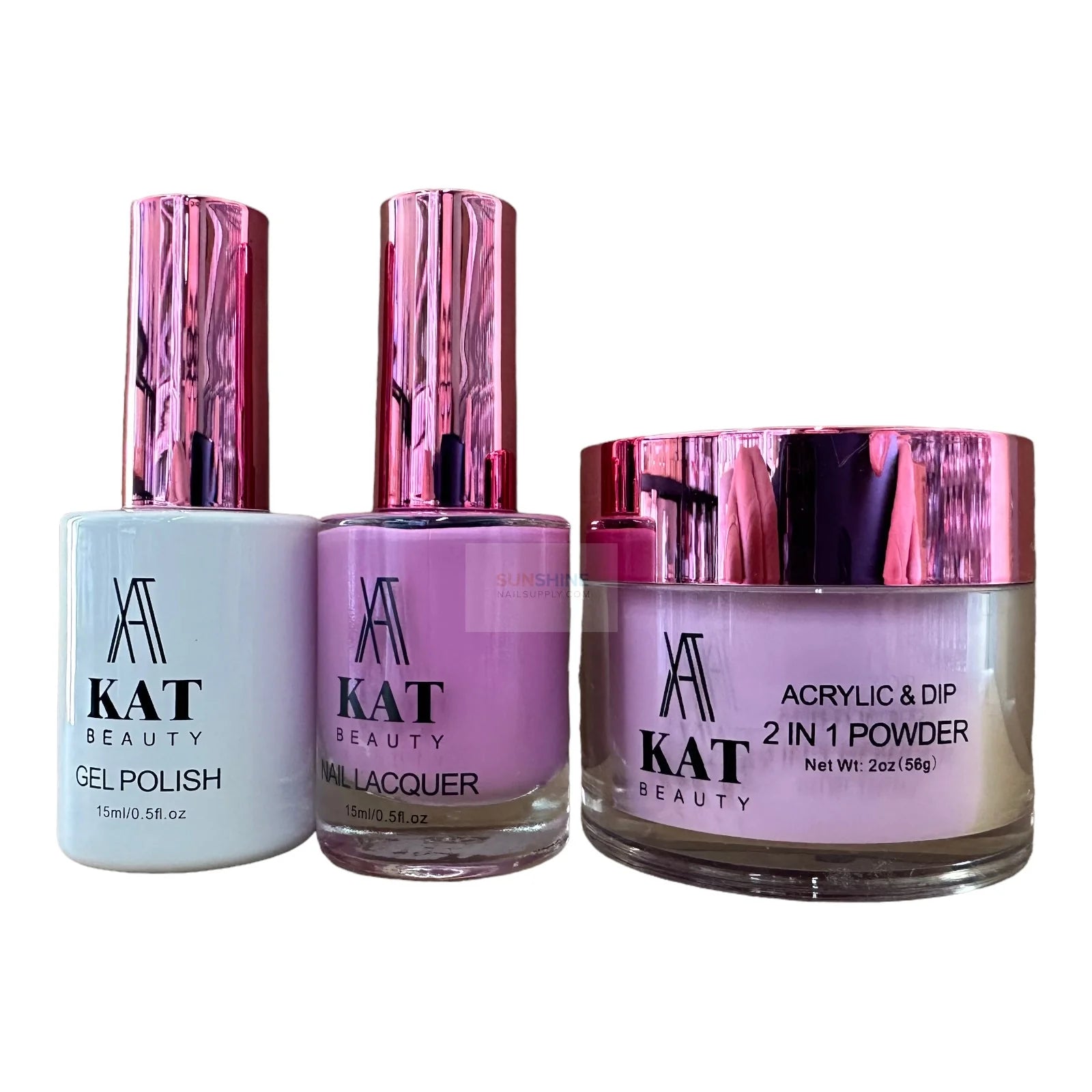 KAT Beauty UV/LED Soak Off Gel Polish 3-in-1 Set #079
