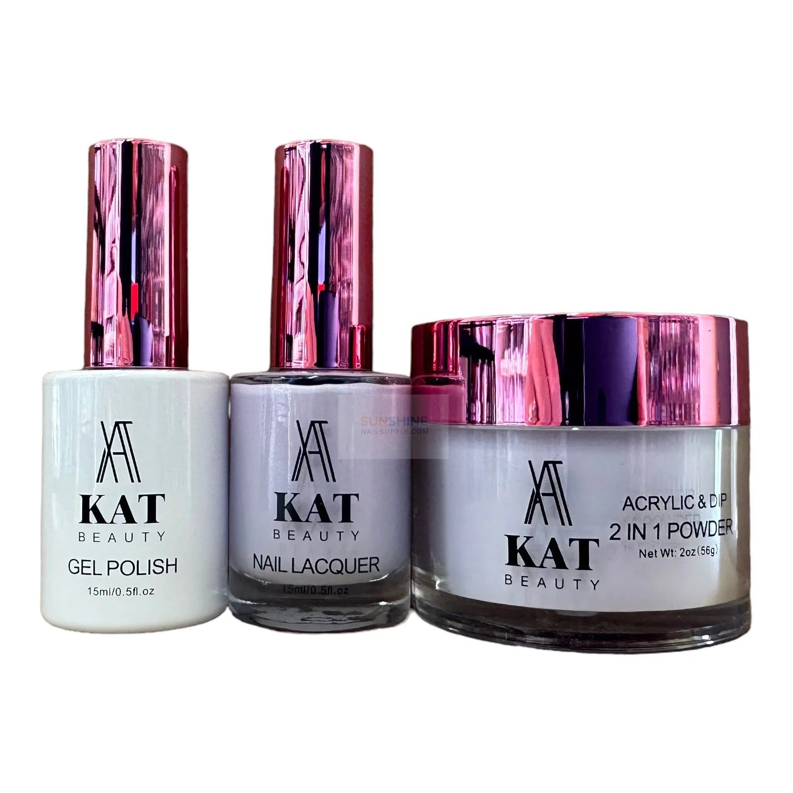 KAT Beauty UV/LED Soak Off Gel Polish 3-in-1 Set #087