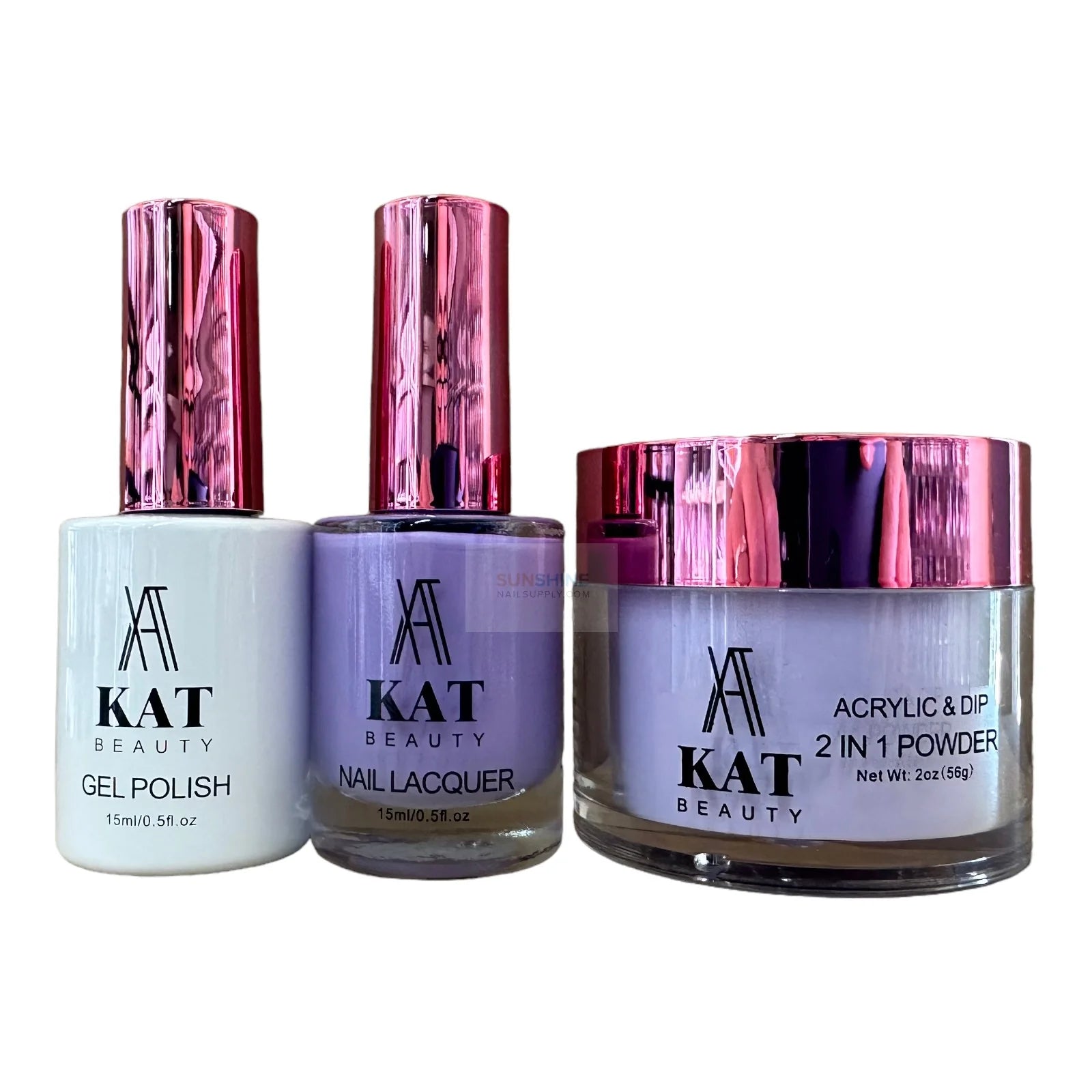 KAT Beauty UV/LED Soak Off Gel Polish 3-in-1 Set #088