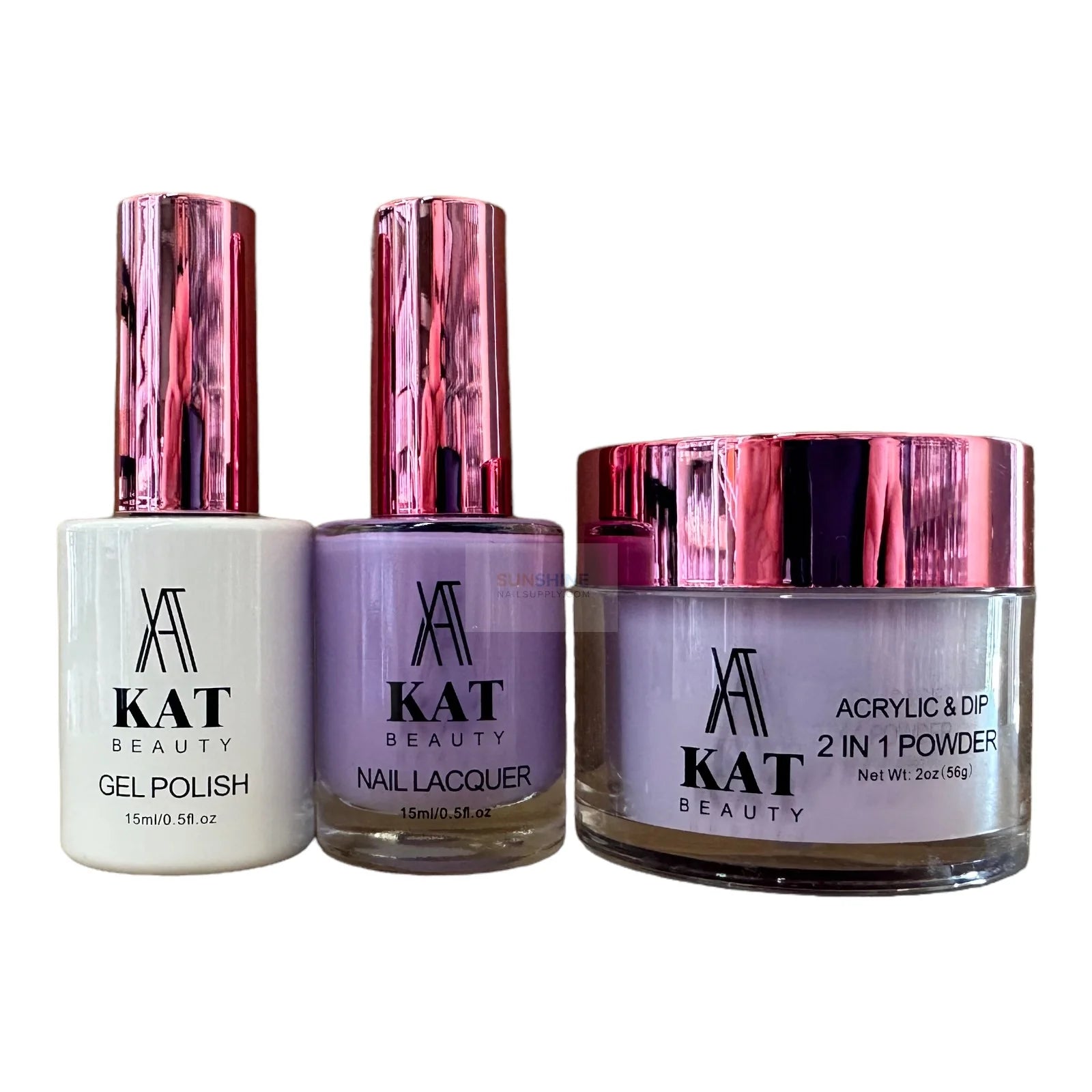 KAT Beauty UV/LED Soak Off Gel Polish 3-in-1 Set #089